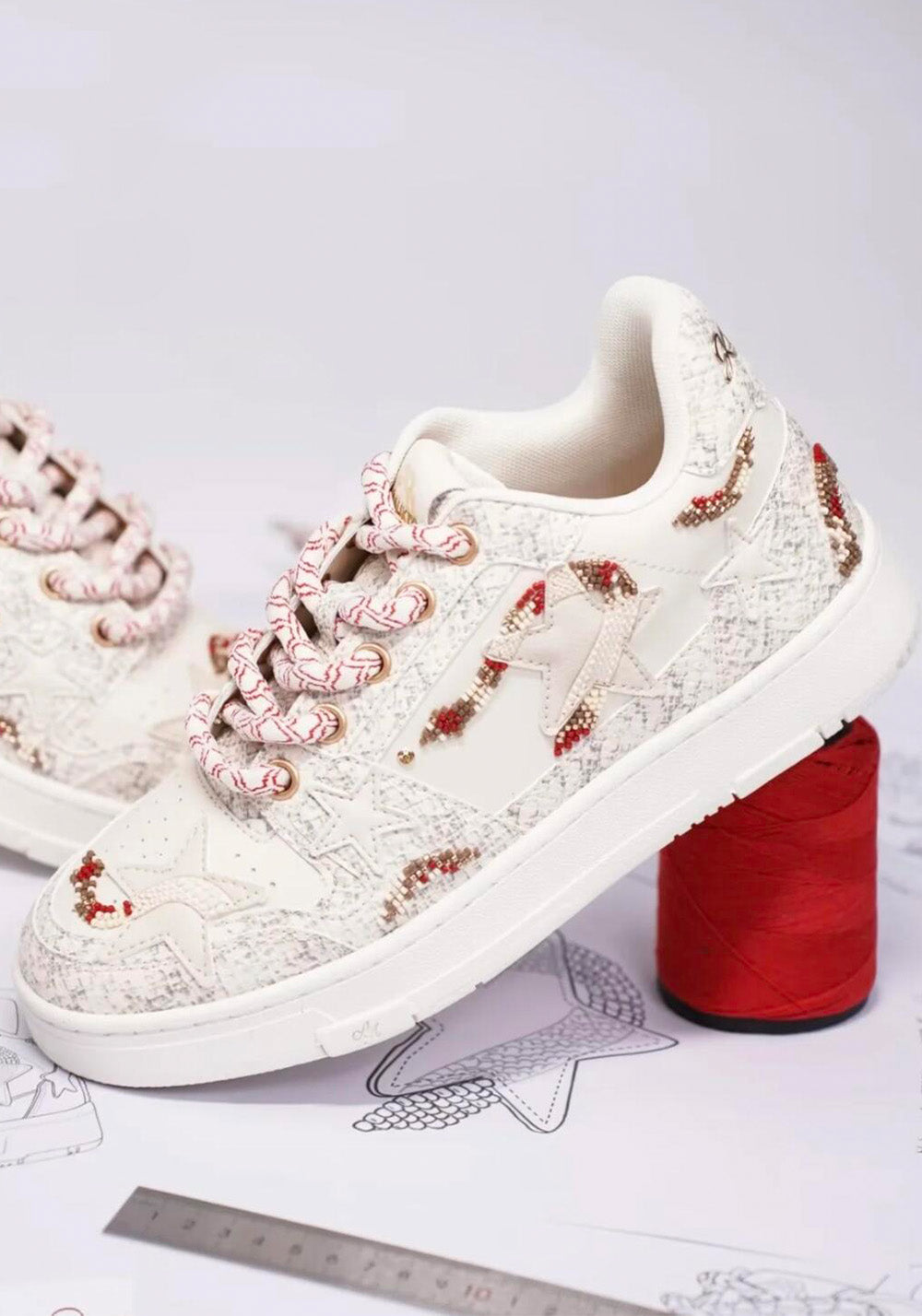 KAALIXTO丨YEAR OF THE SNAKE LIMITED-WHITE - PSYLOS 1, KAALIXTO丨YEAR OF THE SNAKE LIMITED-WHITE, Skate Shoes, KAALIXTO•JAPAN, PSYLOS 1