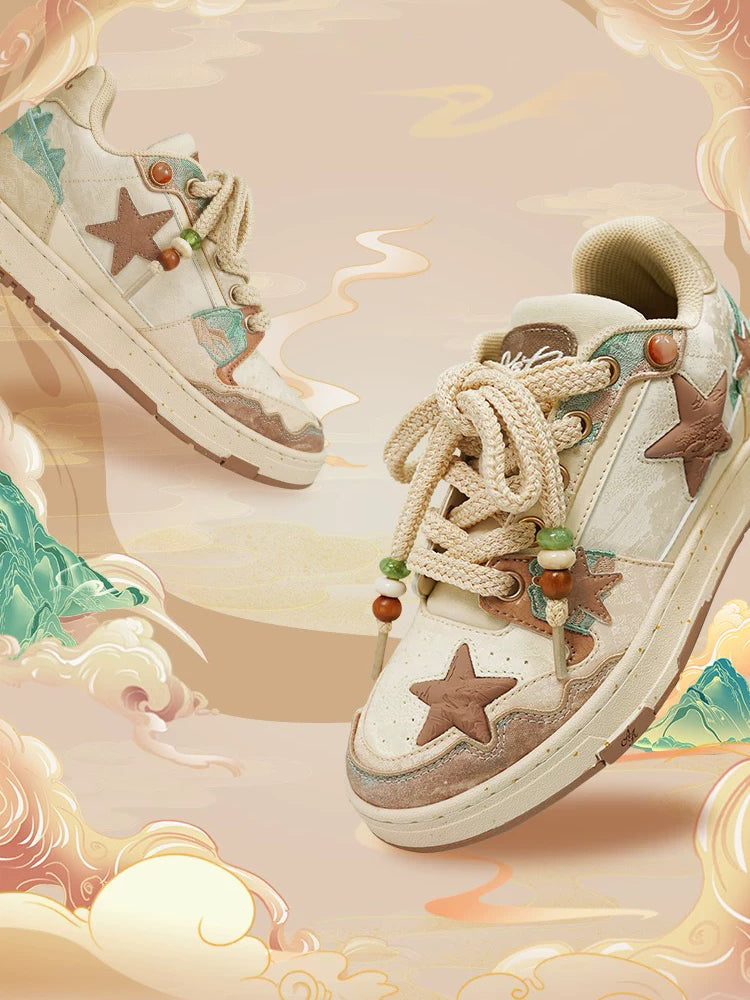 KAALIXTO丨Star Sneakers-Along the River During the Qingming Festival Limited Edition - PSYLOS 1, KAALIXTO丨Star Sneakers-Along the River During the Qingming Festival Limited Edition, Chunky Sneakers, KAALIXTO•JAPAN, PSYLOS 1