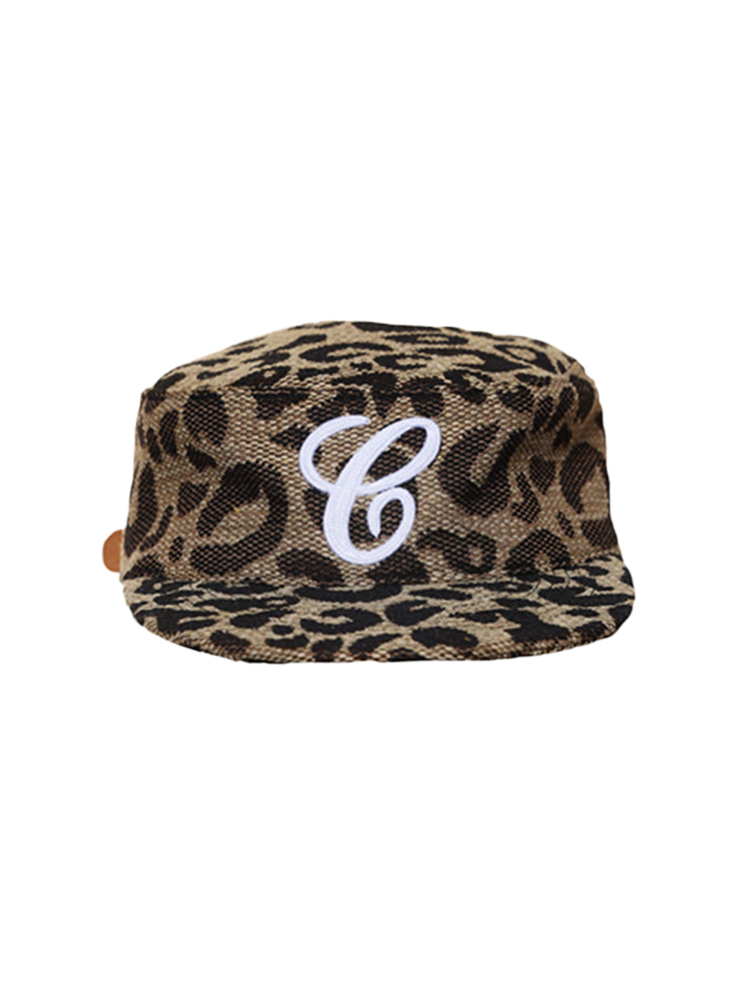 6CRAYON | Flat Brim Embroidered Baseball Cap-Leopard - PSYLOS 1, 6CRAYON | Flat Brim Embroidered Baseball Cap-Leopard, Hat, 6CRAYON•JAPAN, PSYLOS 1