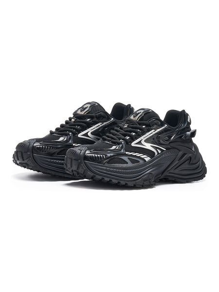 OGR | “Rattlesnake OG” Chunky Sneaker-Black - PSYLOS 1, OGR | “Rattlesnake OG” Chunky Sneaker-Black, Chunky Sneakers, OGR, PSYLOS 1