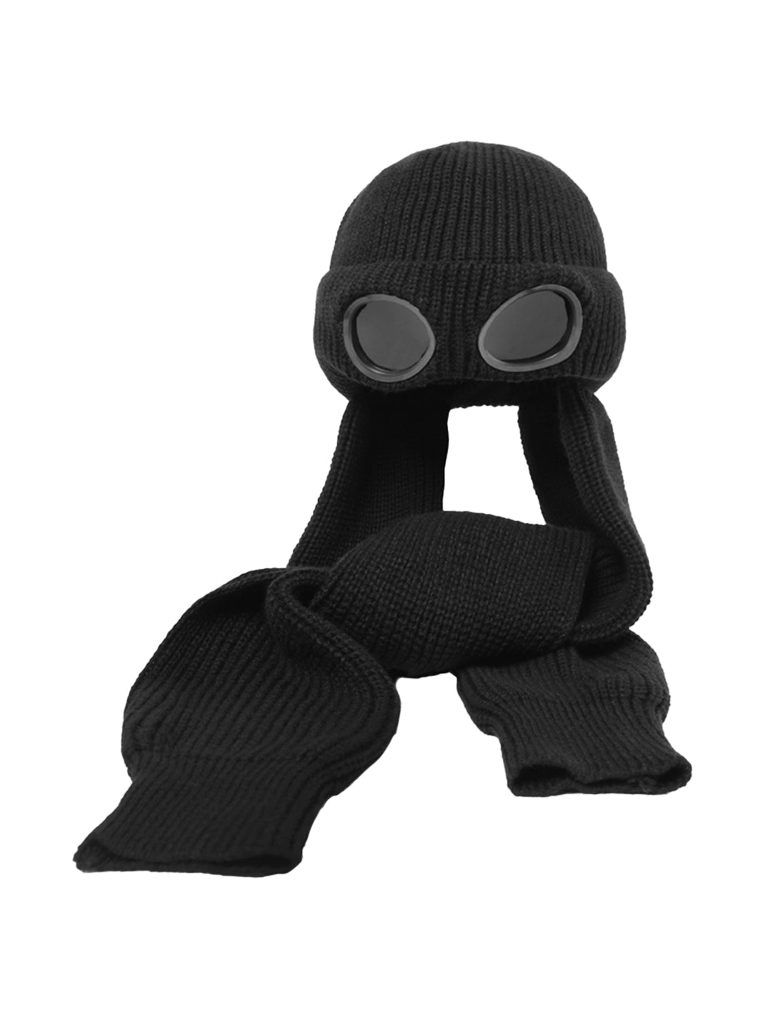 IIING | Flight Sunglasses Knit Scarf Beanie-Black - PSYLOS 1, IIING | Flight Sunglasses Knit Scarf Beanie-Black, Accessories, IIING, PSYLOS 1