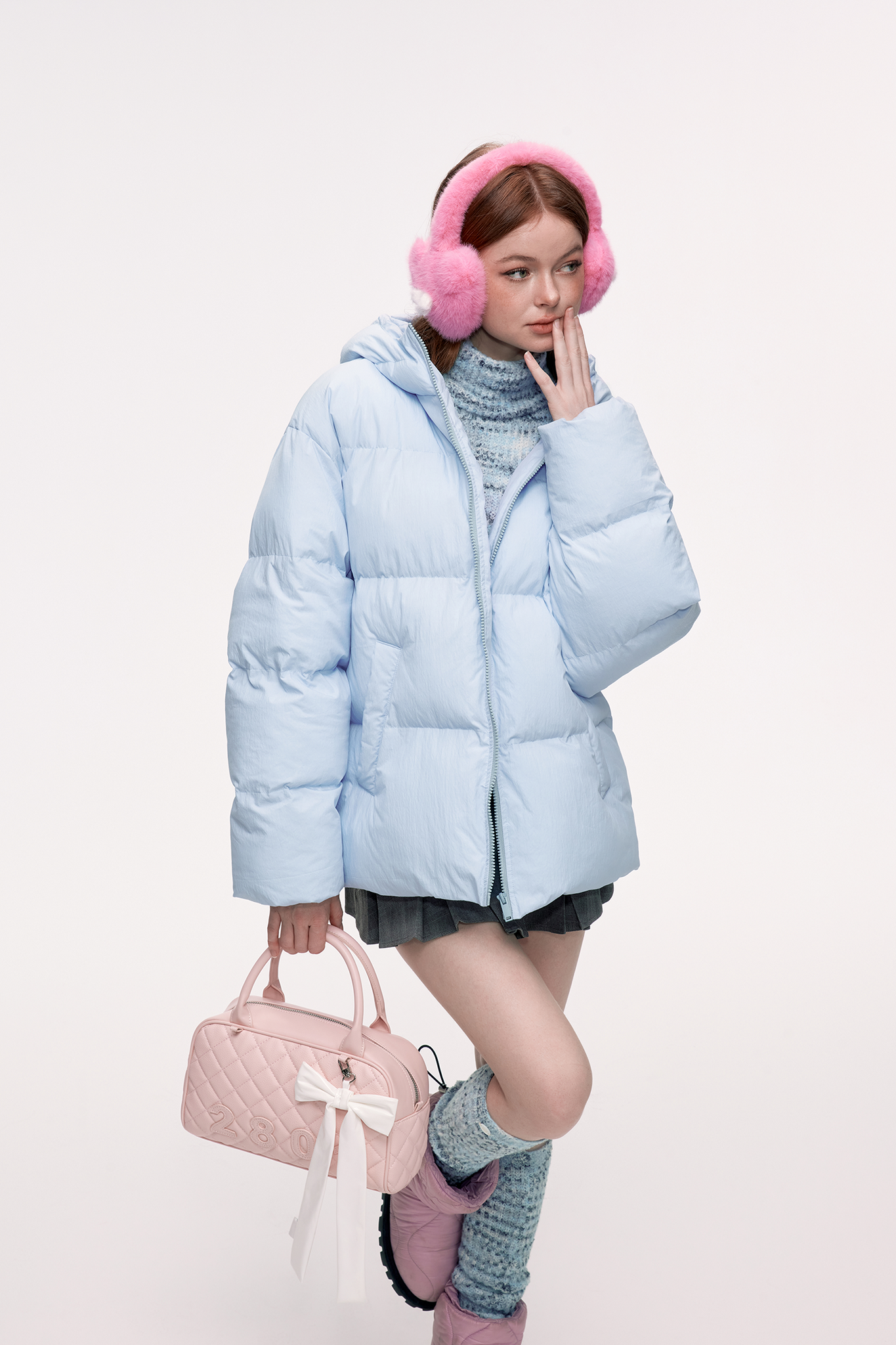 Cute Bear Hat Cotton Jacket