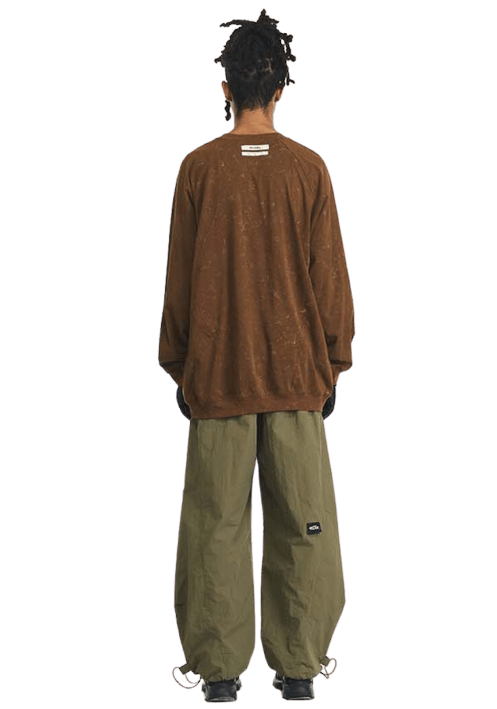 Deconstructed Washed Print Sweatshirt - PSYLOS 1, Deconstructed Washed Print Sweatshirt, Sweatshirts, RELABEL, PSYLOS 1