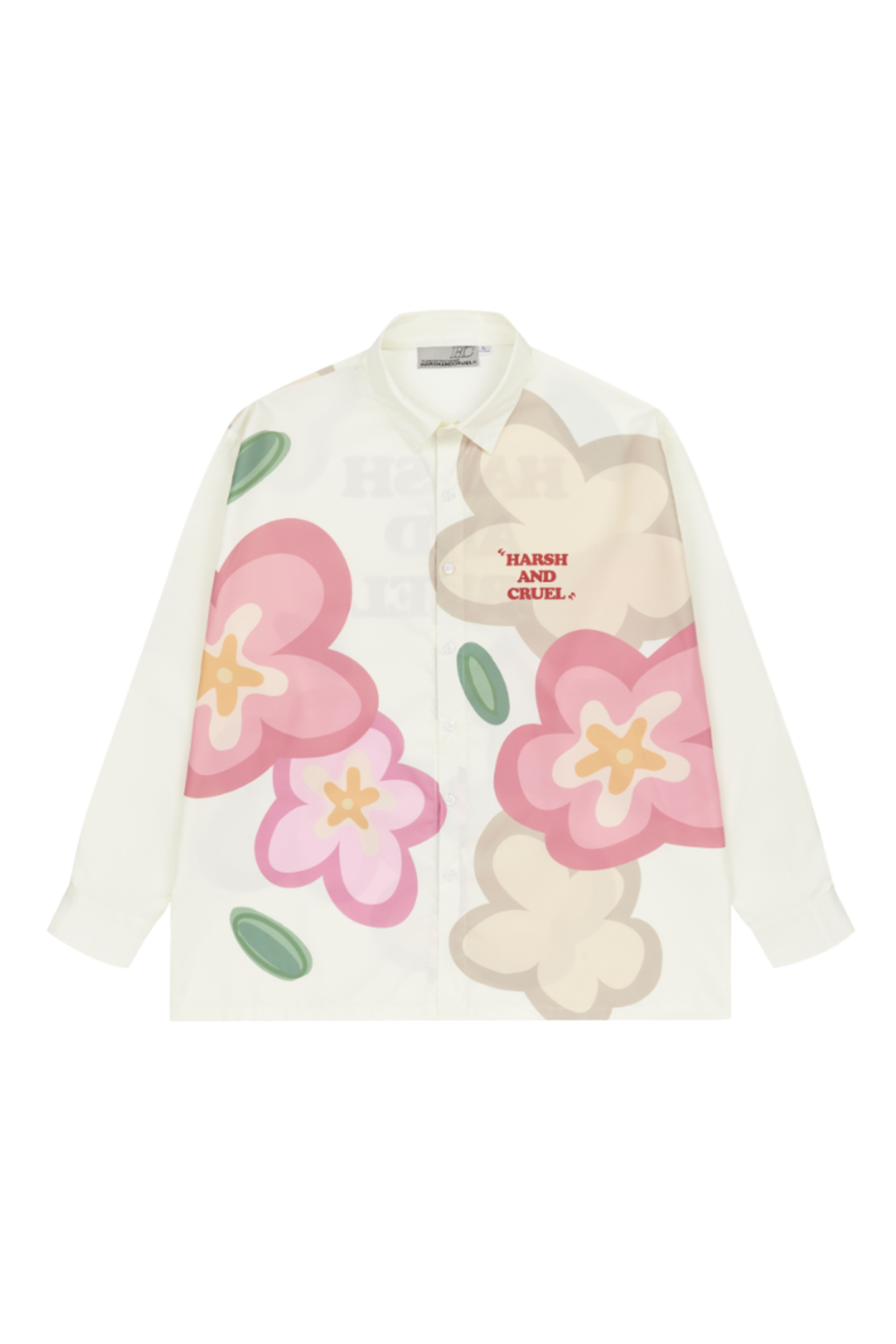 Hand-Painted Floral Shirt