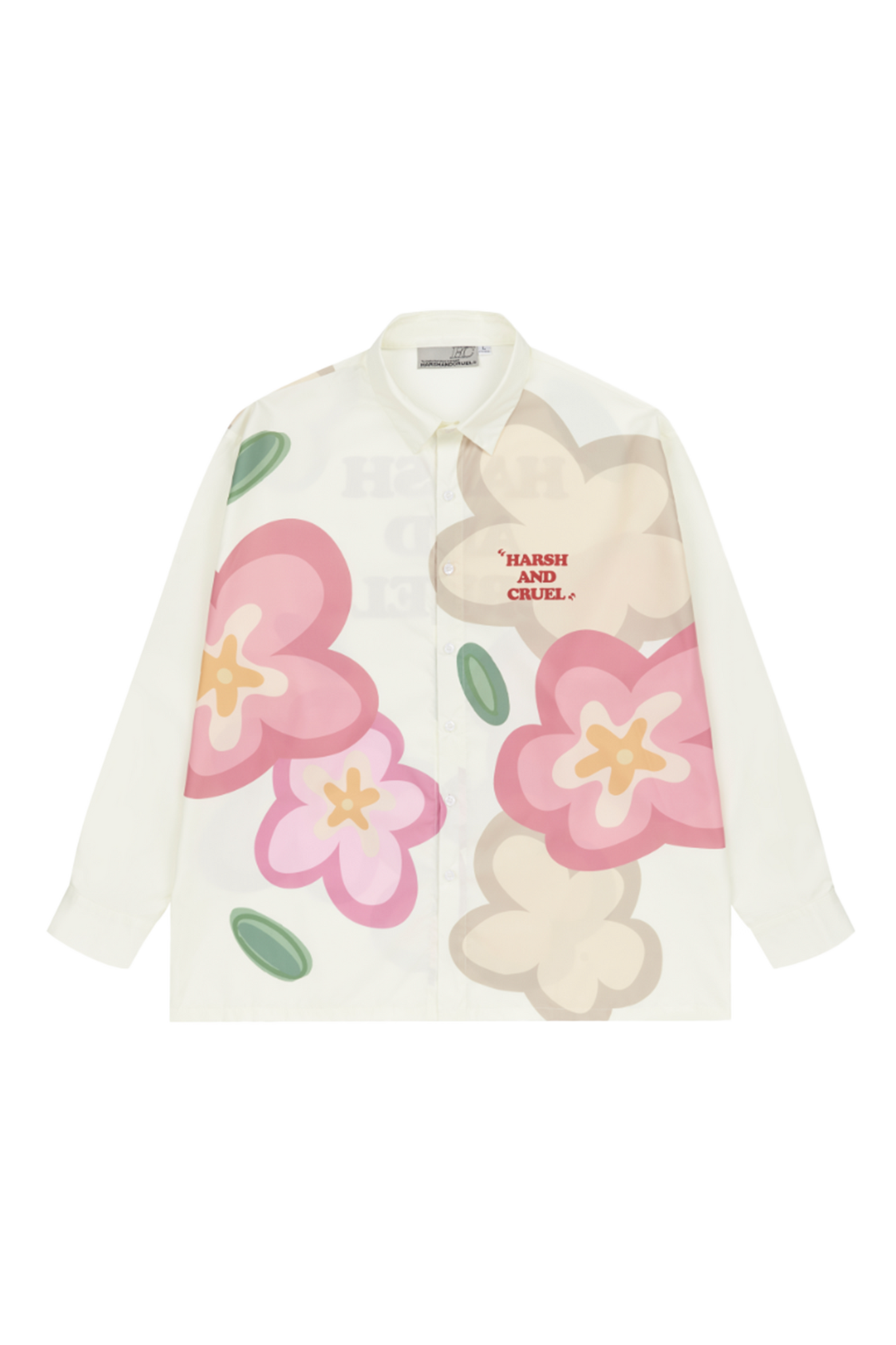 Hand-Painted Floral Shirt