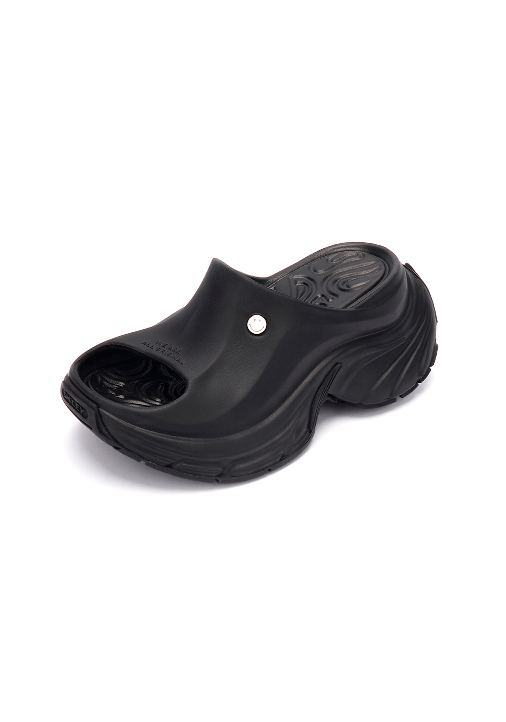SMILEY丨Starfish Series Slippers-Black - PSYLOS 1, SMILEY丨Starfish Series Slippers-Black, Slippers, SMILEY•JAPAN, PSYLOS 1
