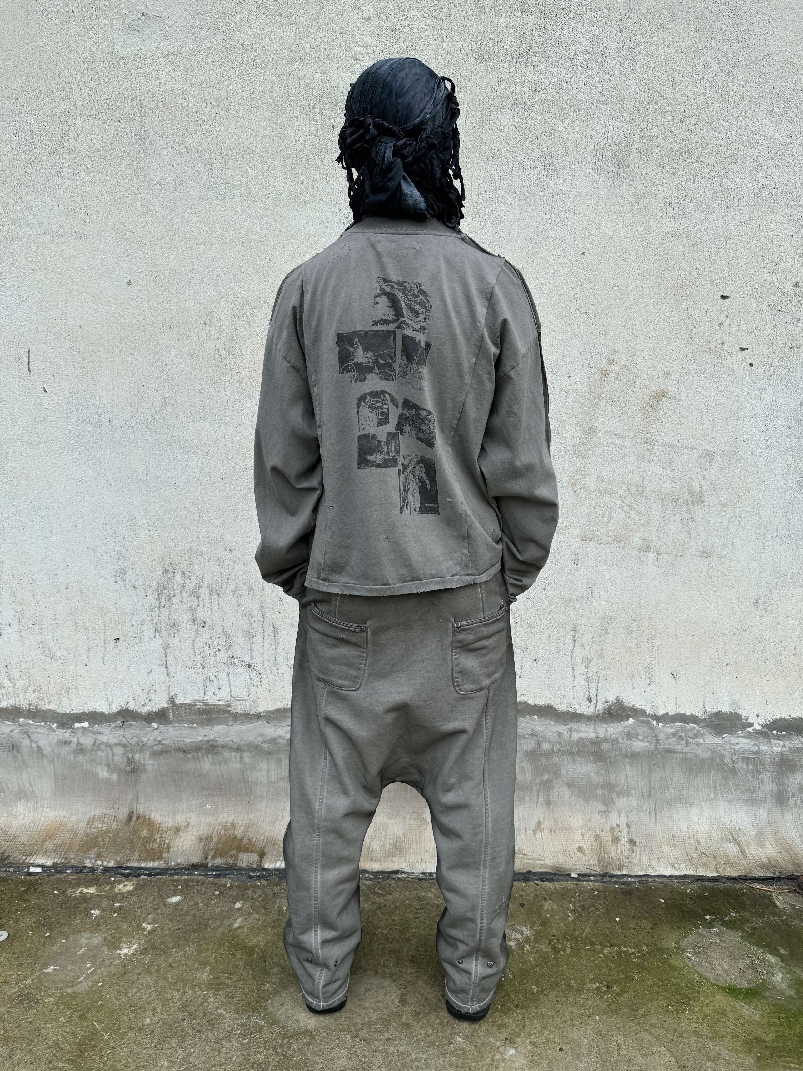 Set-Dye Drop-Crotch Sweatpants - PSYLOS 1, Set-Dye Drop-Crotch Sweatpants, Jeans, TecNineGroup, PSYLOS 1