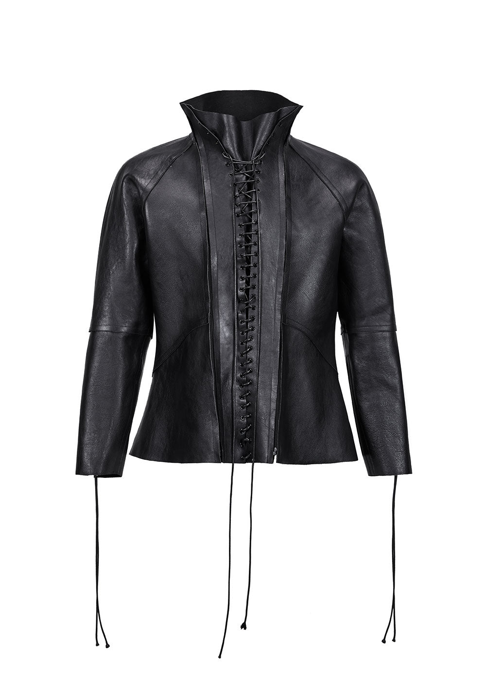 Fourth3ex丨Archive-Medieval Laced Corset Leather Jacket - PSYLOS 1, Fourth3ex丨Archive-Medieval Laced Corset Leather Jacket, Jacket, Fourth3ex, PSYLOS 1