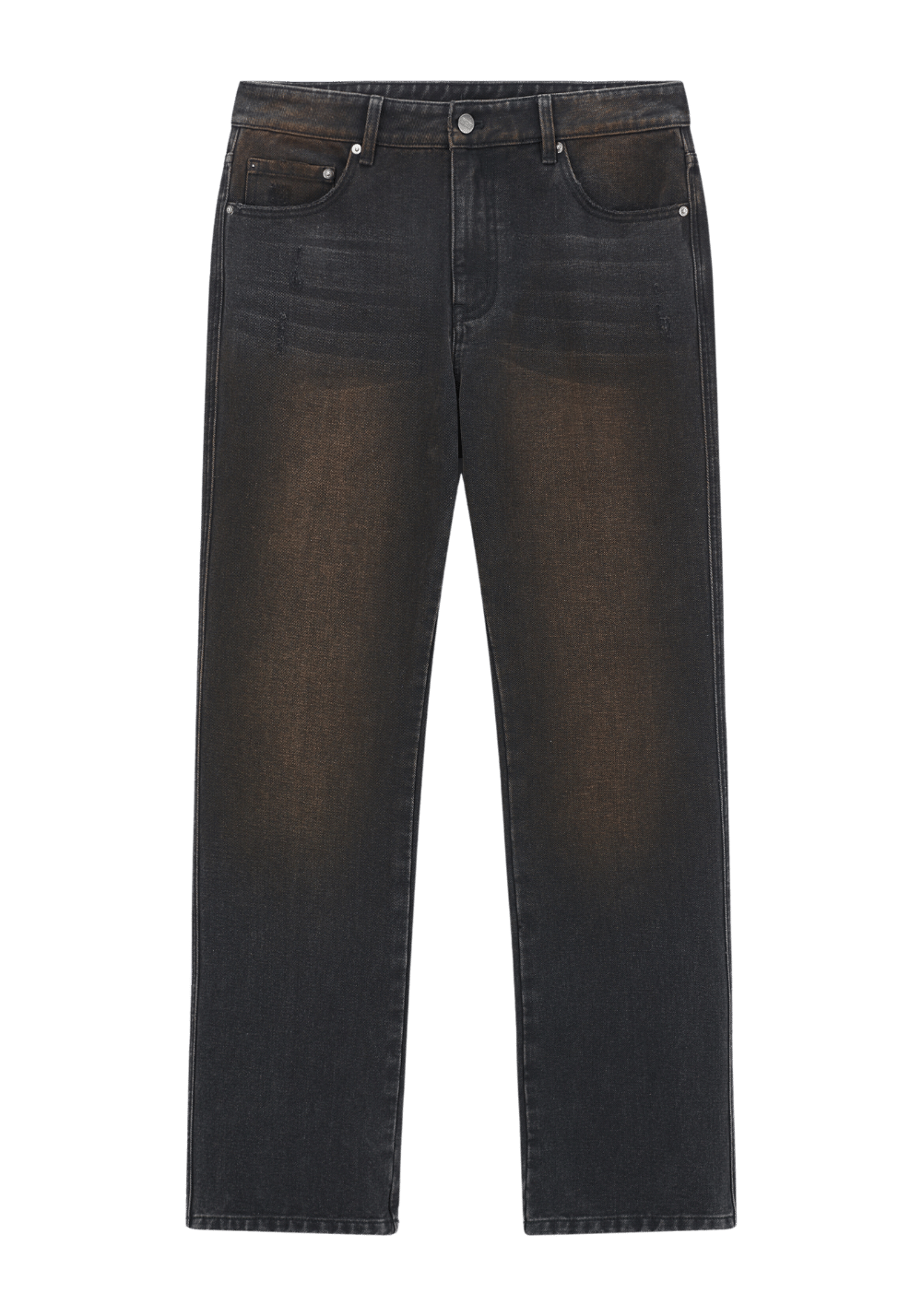 Mud Dyed Vintage Distressed Jeans - PSYLOS 1, Mud Dyed Vintage Distressed Jeans, Pants, Boneless, PSYLOS 1