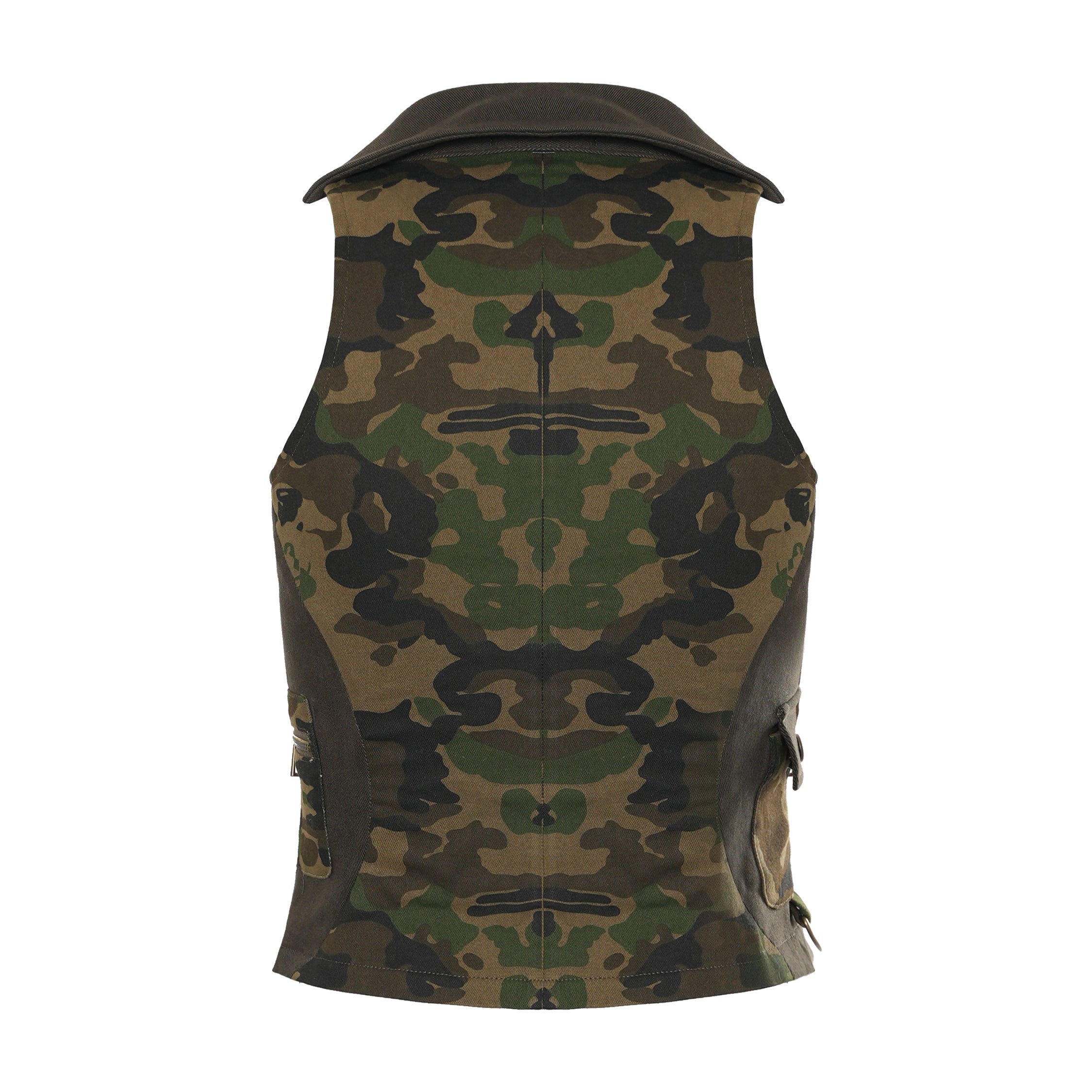 Camo Patch Multi-Pocket Vest - PSYLOS 1, Camo Patch Multi-Pocket Vest, Tank Top, NyDkyel, PSYLOS 1