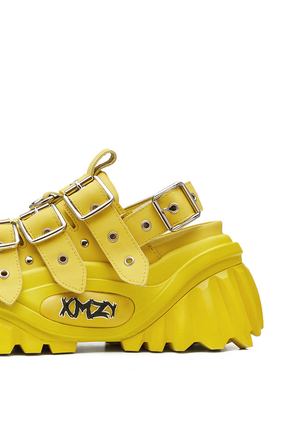 XMZY | Metallic Punk Platform Sandals-Yellow - PSYLOS 1, XMZY | Metallic Punk Platform Sandals-Yellow, Sandals, XMZY•JAPAN, PSYLOS 1