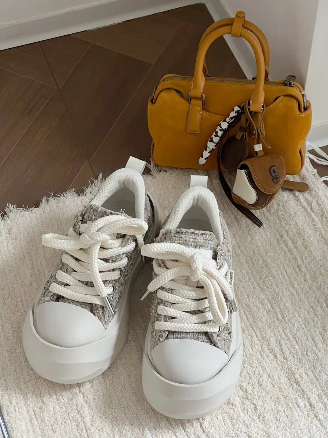 ADC丨Canvas Hiking Platform Sneakers - PSYLOS 1, ADC丨Canvas Hiking Platform Sneakers, Chunky Sneakers, ADC, PSYLOS 1