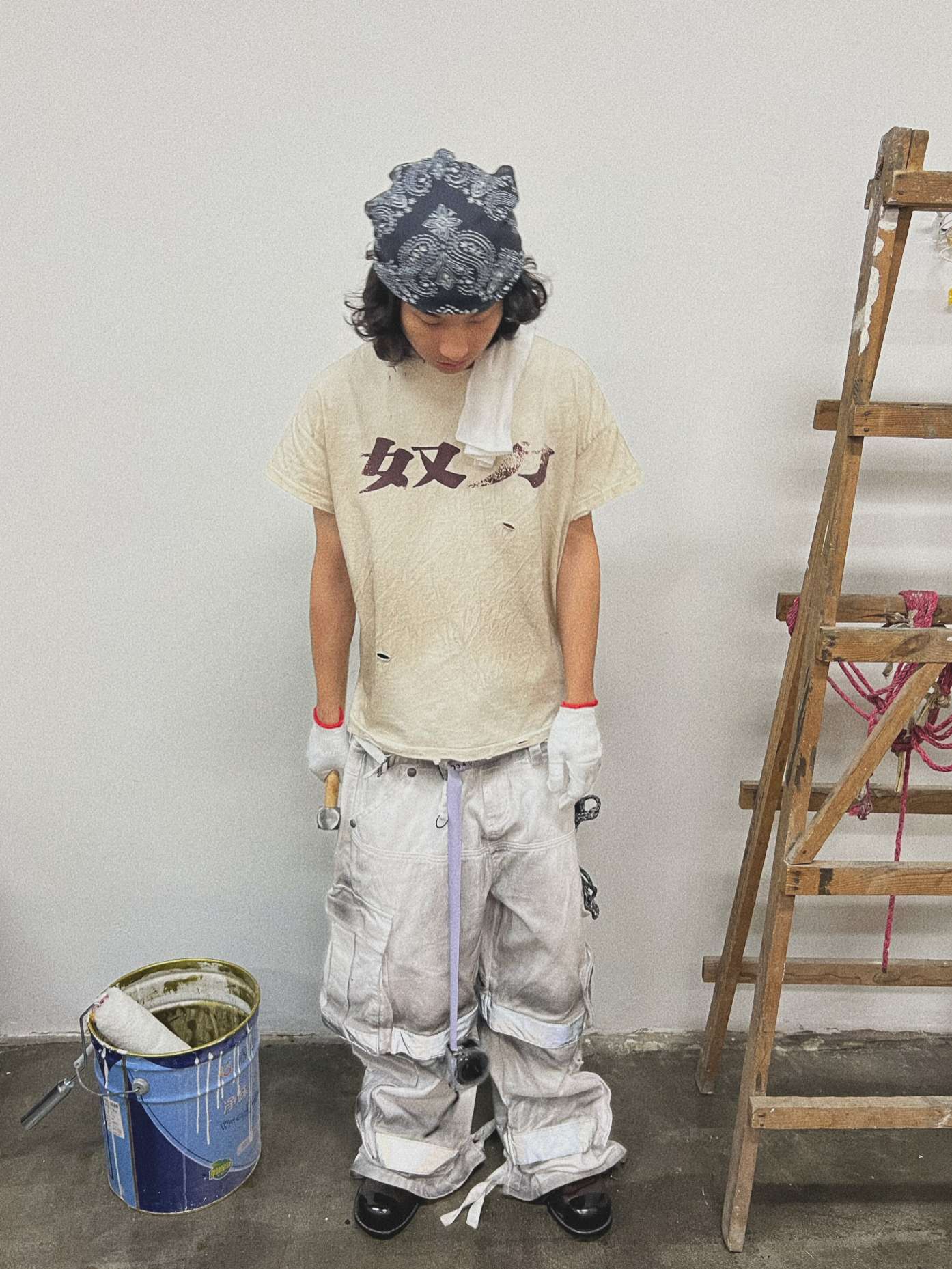 DROP2 LABOURER CARGO PANTS - PSYLOS 1, DROP2 LABOURER CARGO PANTS, Jeans, TecNineGroup, PSYLOS 1