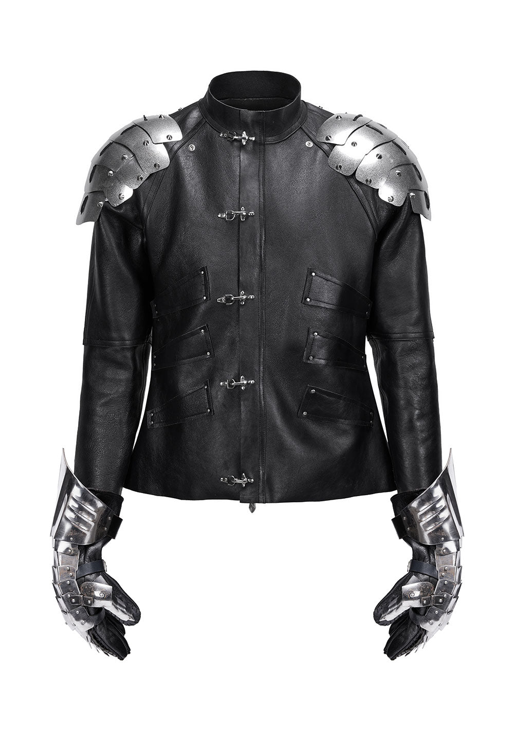 Archive-Custom Medieval Armor Leather Jacket. - PSYLOS 1, Archive-Custom Medieval Armor Leather Jacket., Jacket, Fourth3ex, PSYLOS 1