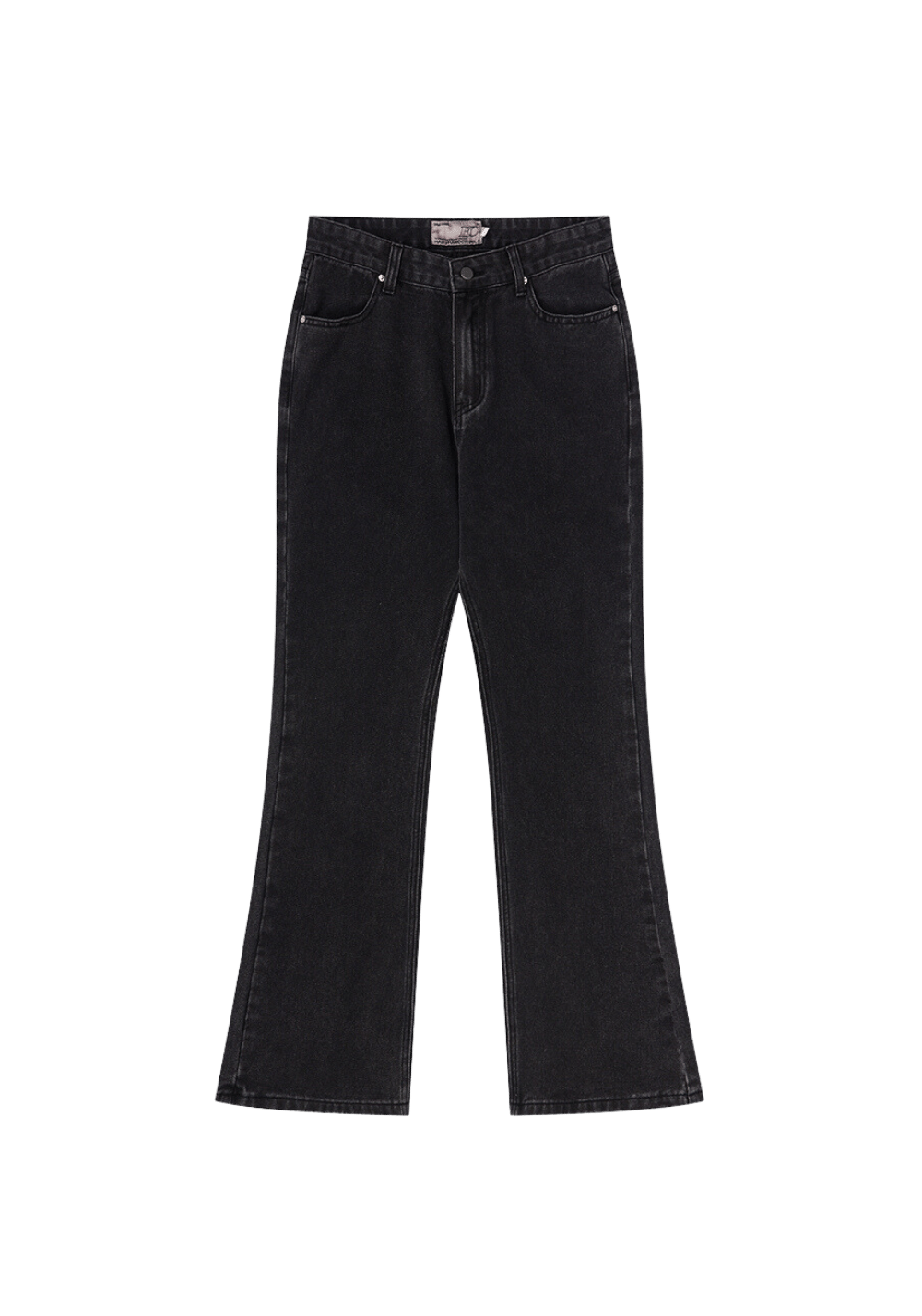 Oversized Heavy Wash Flared Jeans - PSYLOS 1, Oversized Heavy Wash Flared Jeans, Pants, HARSH AND CRUEL, PSYLOS 1