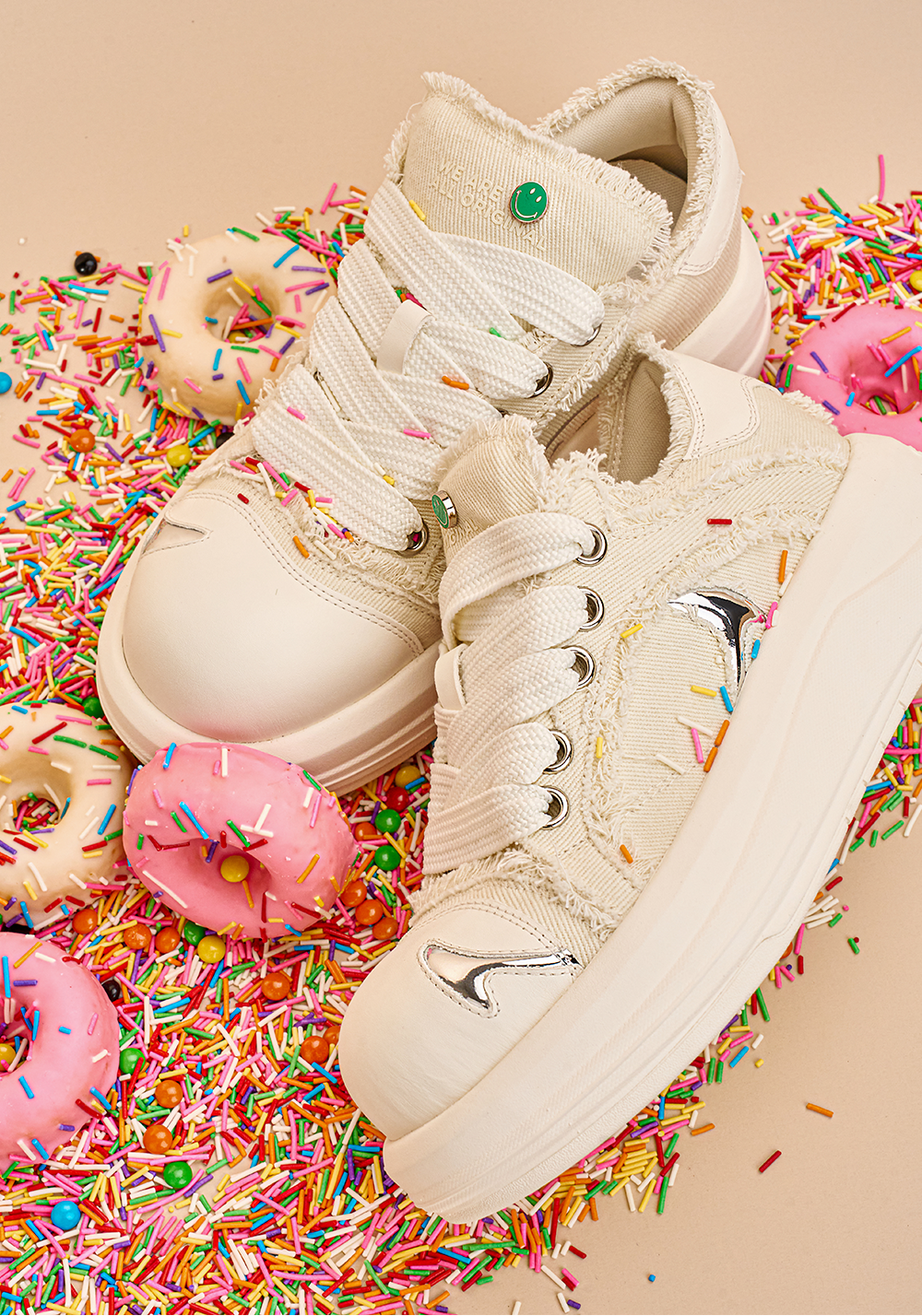 SMILEY丨Beluga Series-White - PSYLOS 1, SMILEY丨Beluga Series-White, Chunky Sneakers, SMILEY•JAPAN, PSYLOS 1