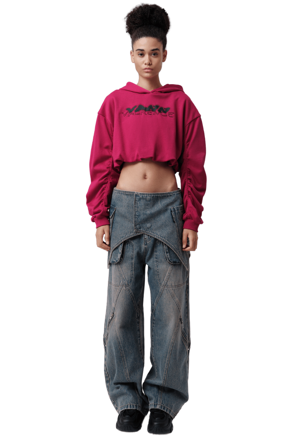 Two Piece Deconstructed Jeans - PSYLOS 1, Two Piece Deconstructed Jeans, Pants, VANN VALRENCÉ, PSYLOS 1