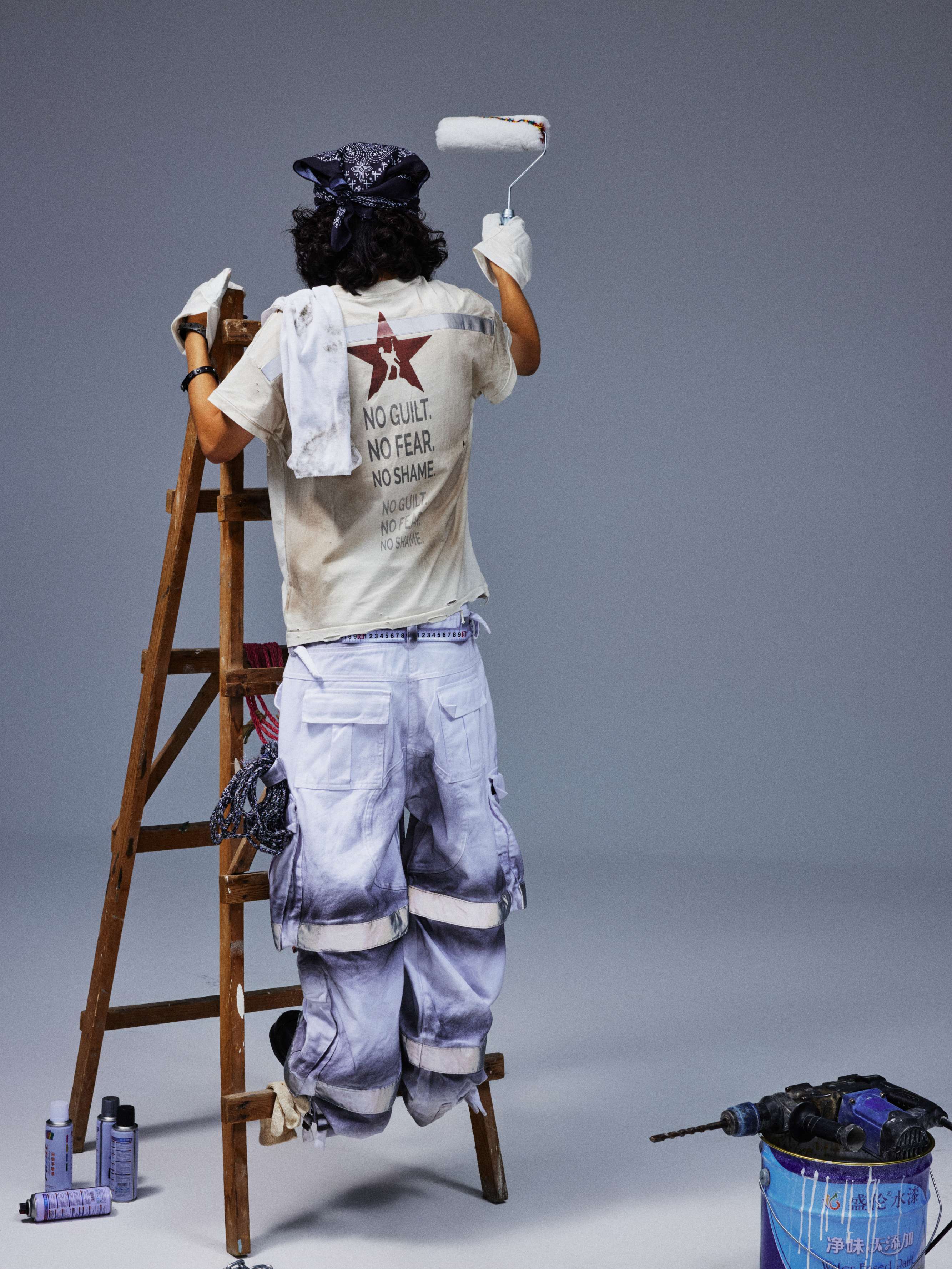 DROP2 LABOURER CARGO PANTS - PSYLOS 1, DROP2 LABOURER CARGO PANTS, Jeans, TecNineGroup, PSYLOS 1