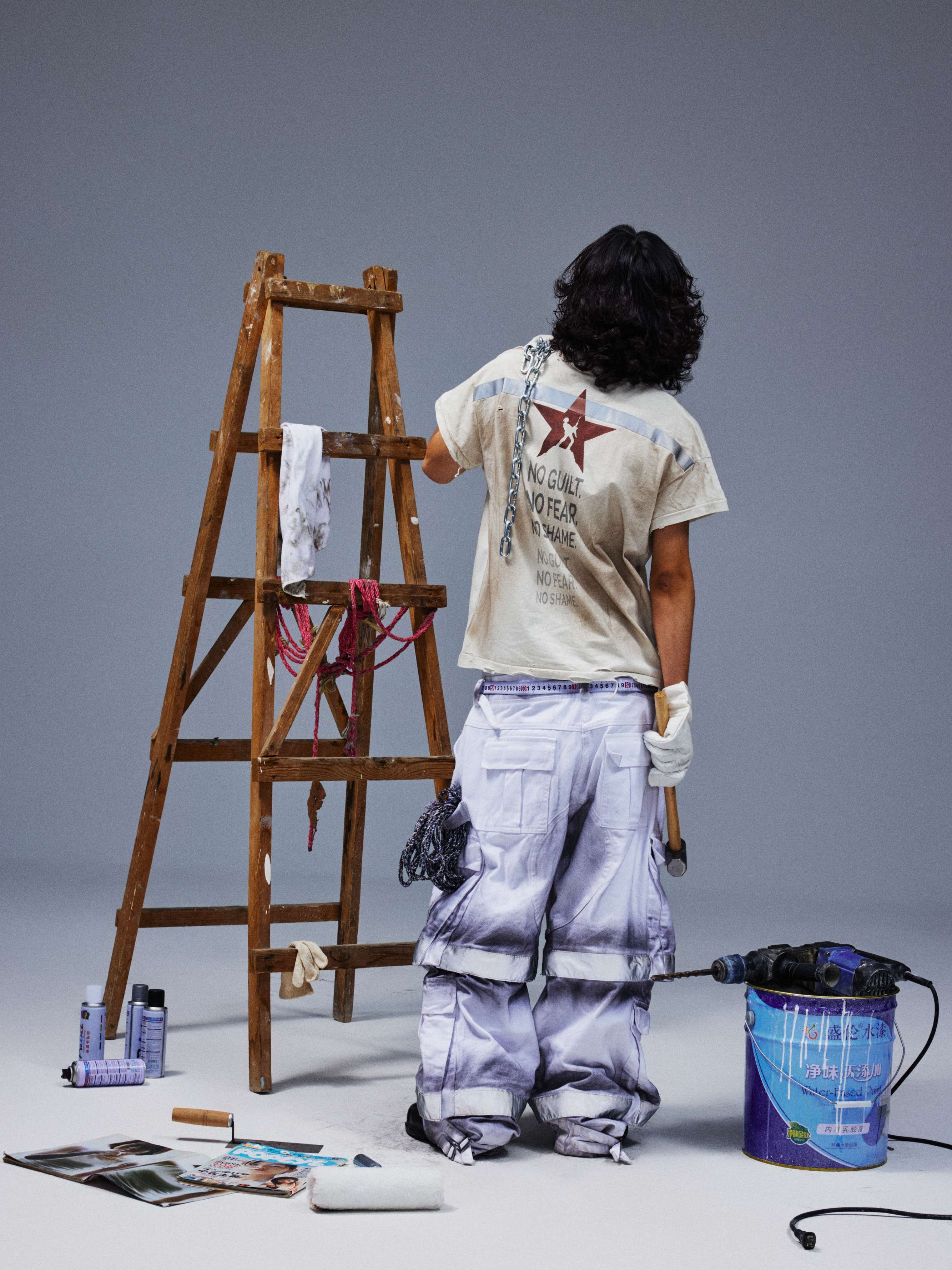 DROP2 LABOURER CARGO PANTS - PSYLOS 1, DROP2 LABOURER CARGO PANTS, Jeans, TecNineGroup, PSYLOS 1