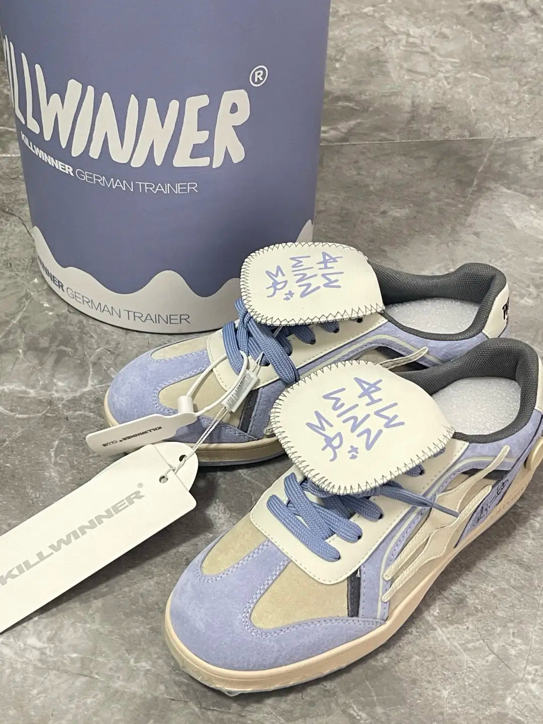 KILLWINNER丨Retro Training Sneaker-Blue - PSYLOS 1, KILLWINNER丨Retro Training Sneaker-Blue, Retro Trainers, KILLWINNER•JAPAN, PSYLOS 1