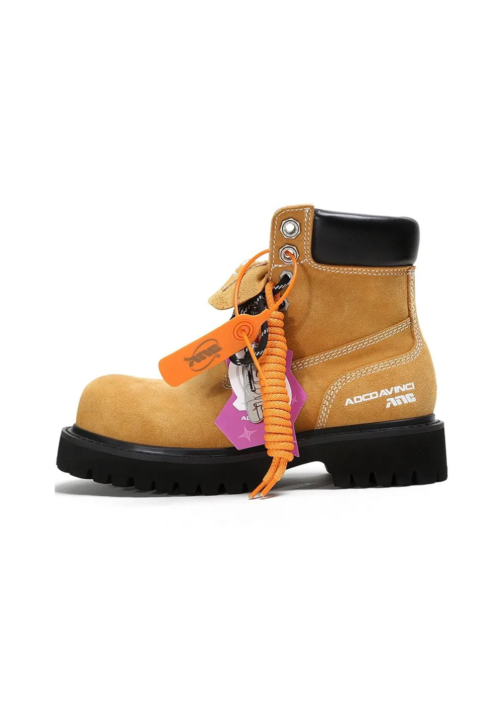 ADC丨Stardust Series Martin Boots-Yellow - PSYLOS 1, ADC丨Stardust Series Martin Boots-Yellow, Boots, ADC, PSYLOS 1