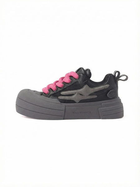 KILLWINNER-Smile Life Sneaker-Black Samurai