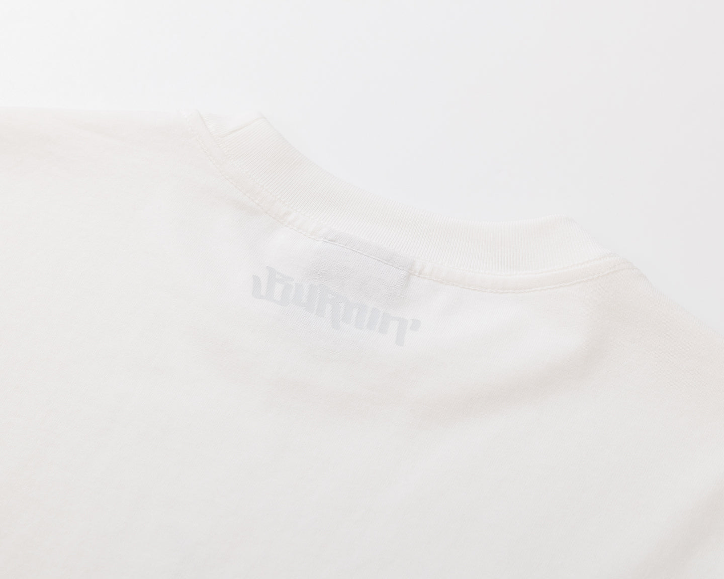 BURNIN* “97’series” worn fire pattern fake two-piece T-shirt - PSYLOS 1, BURNIN* “97’series” worn fire pattern fake two-piece T-shirt, T-Shirt, Burnin, PSYLOS 1