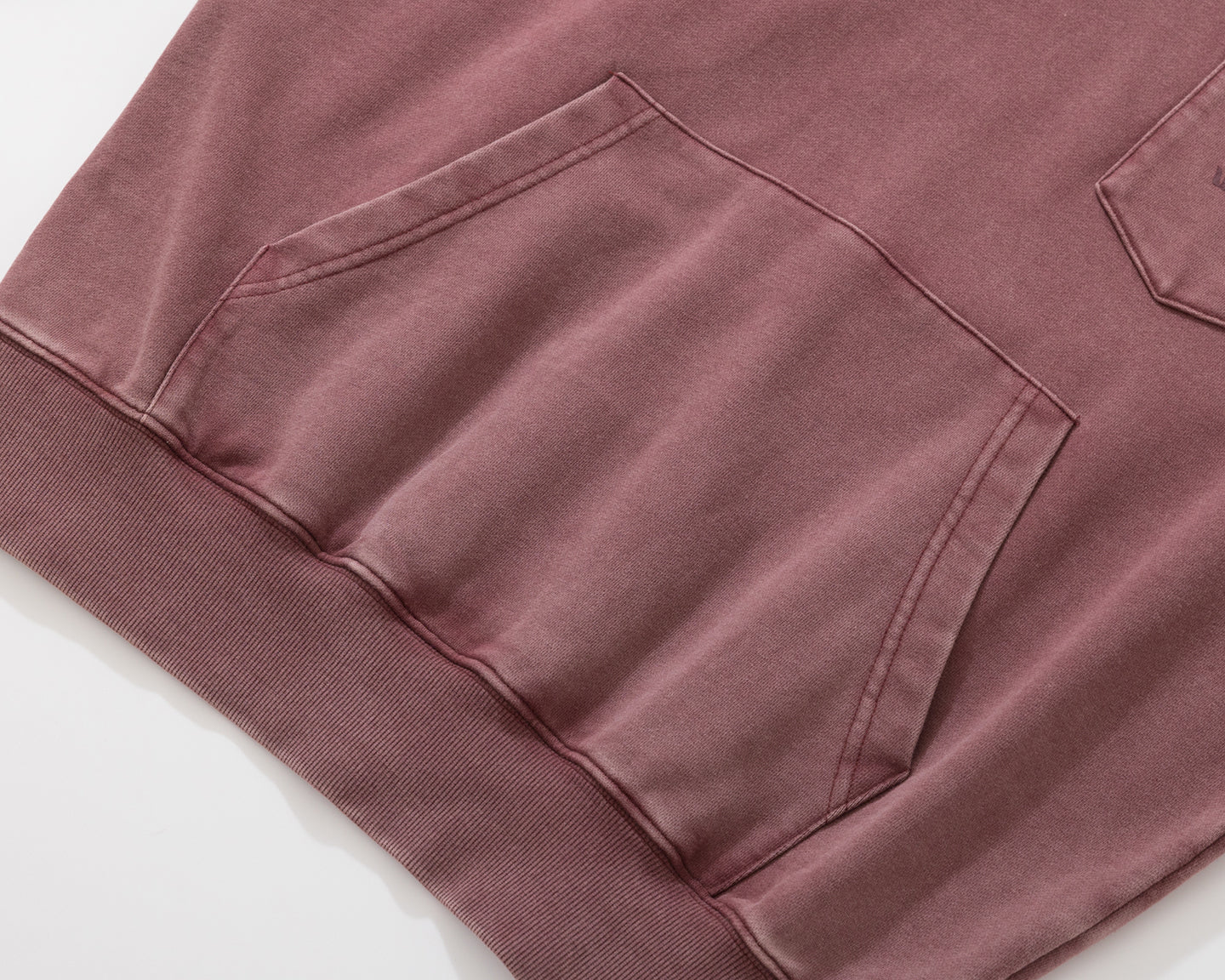 BURNIN* “97’series” worn square logo washed and distressed hooded sweatshirt - PSYLOS 1, BURNIN* “97’series” worn square logo washed and distressed hooded sweatshirt, T-Shirt, Burnin, PSYLOS 1