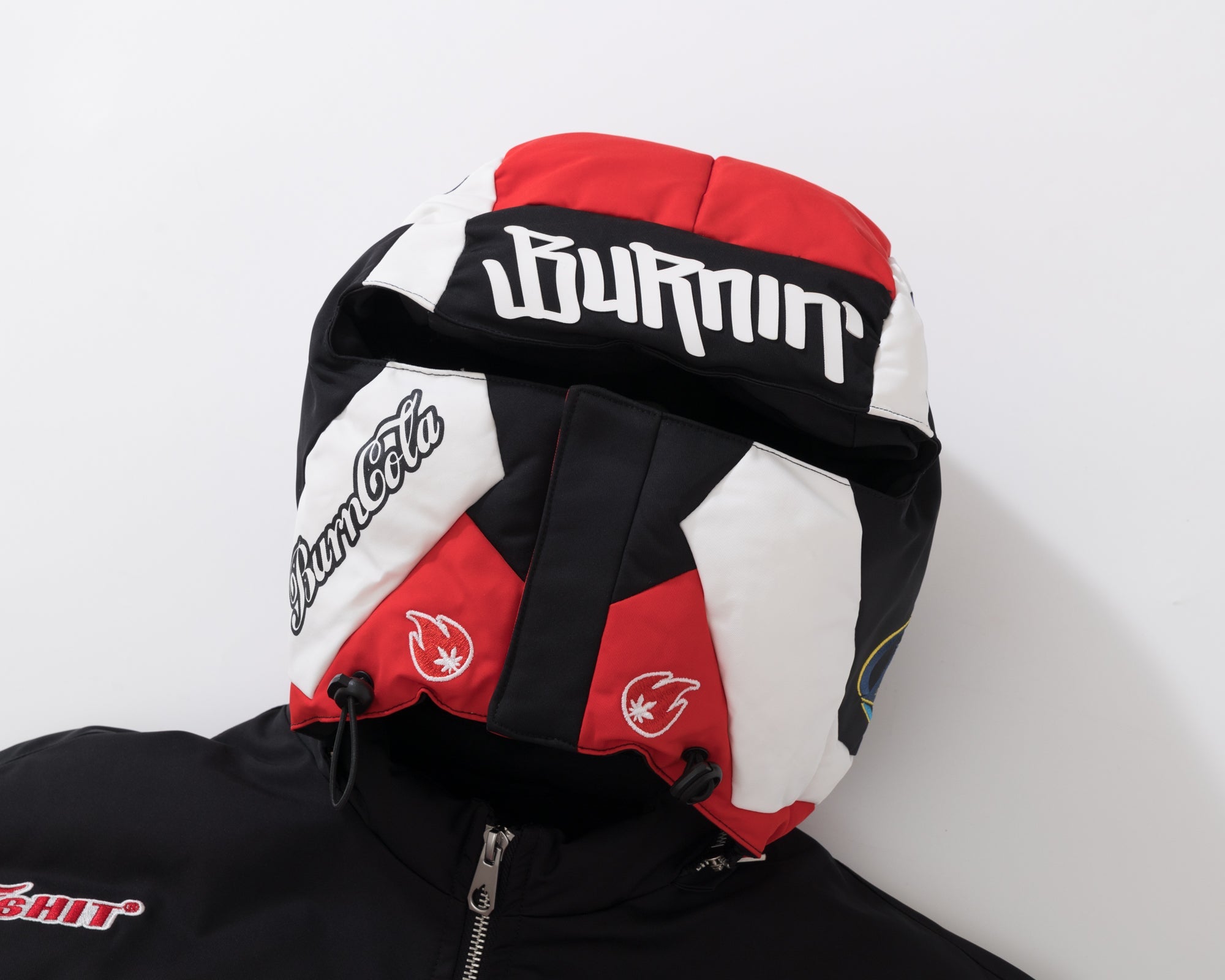 BURNIN* "2503" Helmet Deconstructed Racing Cotton Jacket - PSYLOS 1, BURNIN* "2503" Helmet Deconstructed Racing Cotton Jacket, Jacket, Burnin, PSYLOS 1