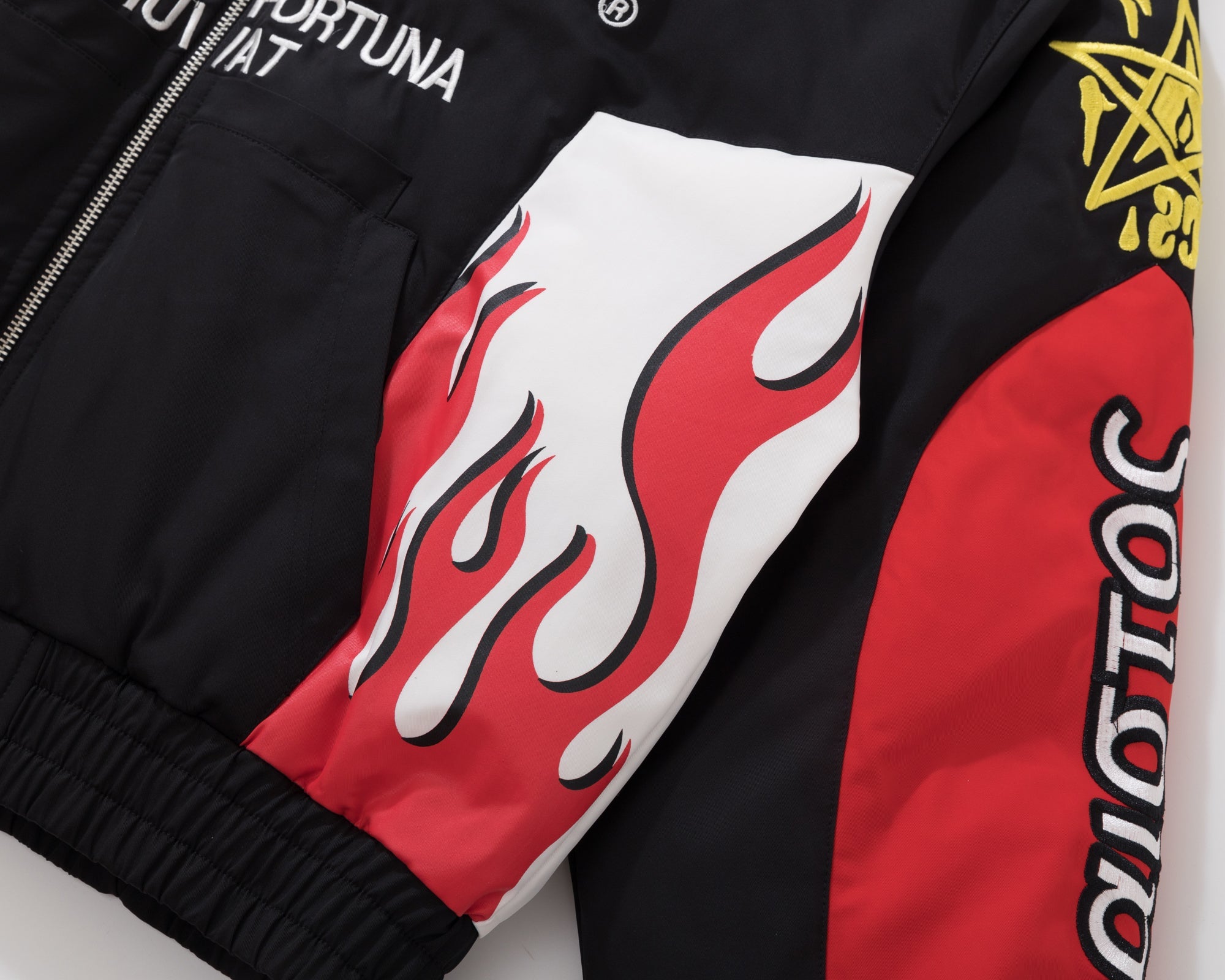 BURNIN* "2503" Helmet Deconstructed Racing Cotton Jacket - PSYLOS 1, BURNIN* "2503" Helmet Deconstructed Racing Cotton Jacket, Jacket, Burnin, PSYLOS 1