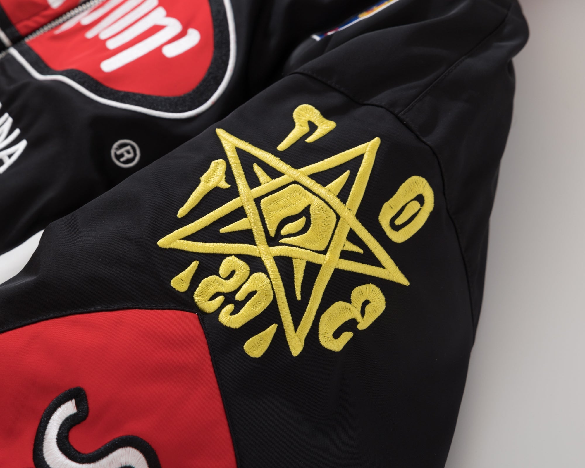 BURNIN* "2503" Helmet Deconstructed Racing Cotton Jacket - PSYLOS 1, BURNIN* "2503" Helmet Deconstructed Racing Cotton Jacket, Jacket, Burnin, PSYLOS 1