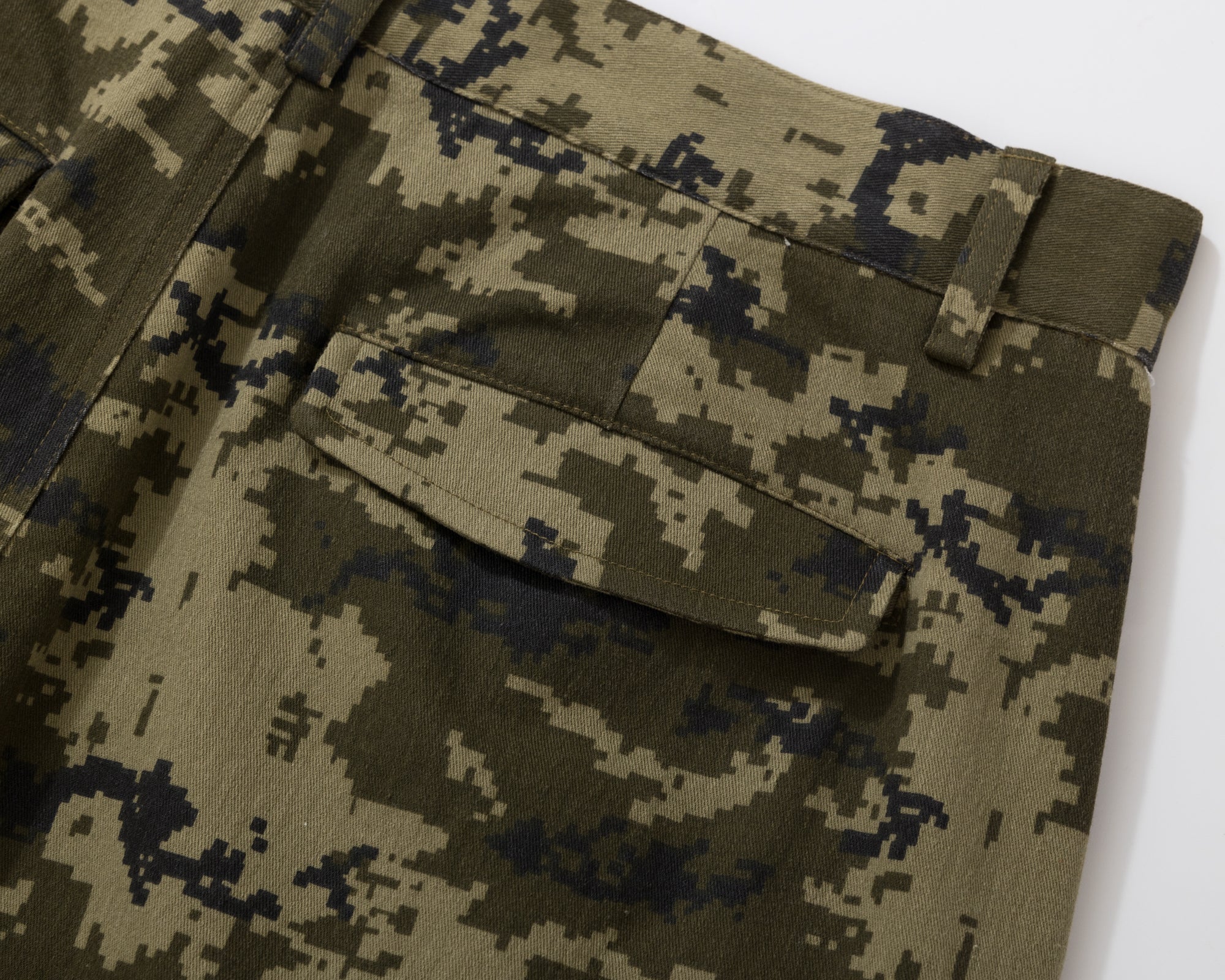 Burnin* "2503" Digital Camouflage Wide-Leg Pants - PSYLOS 1, Burnin* "2503" Digital Camouflage Wide-Leg Pants, Pants, Burnin, PSYLOS 1