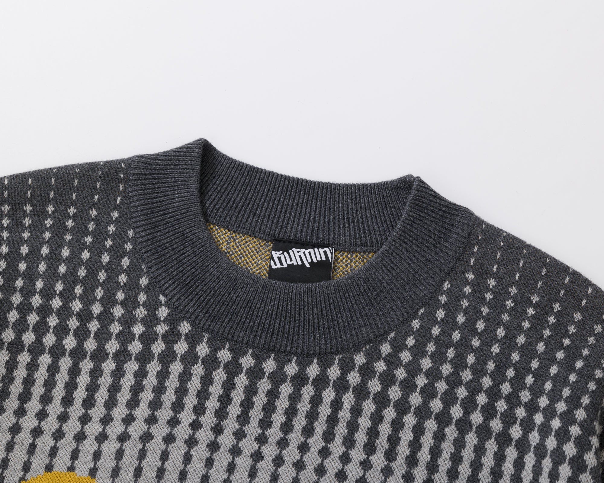 Jacquard Gradient Sweater - PSYLOS 1, Jacquard Gradient Sweater, Sweater, Burnin, PSYLOS 1