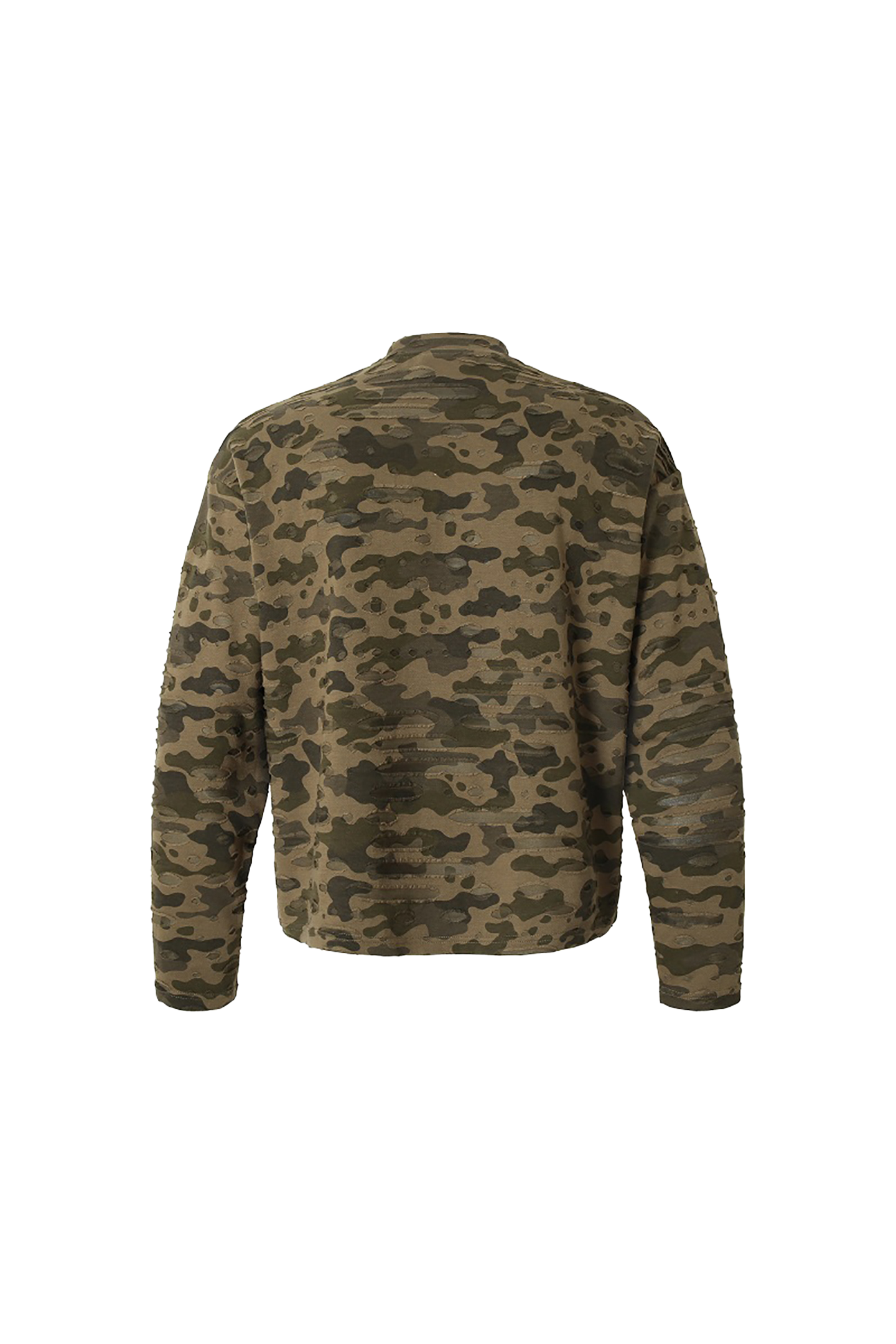 YADcrew | Wormhole Camouflage Pocket Long Sleeve - PSYLOS 1, YADcrew | Wormhole Camouflage Pocket Long Sleeve, Sweatshirt, YADcrew•JAPAN, PSYLOS 1