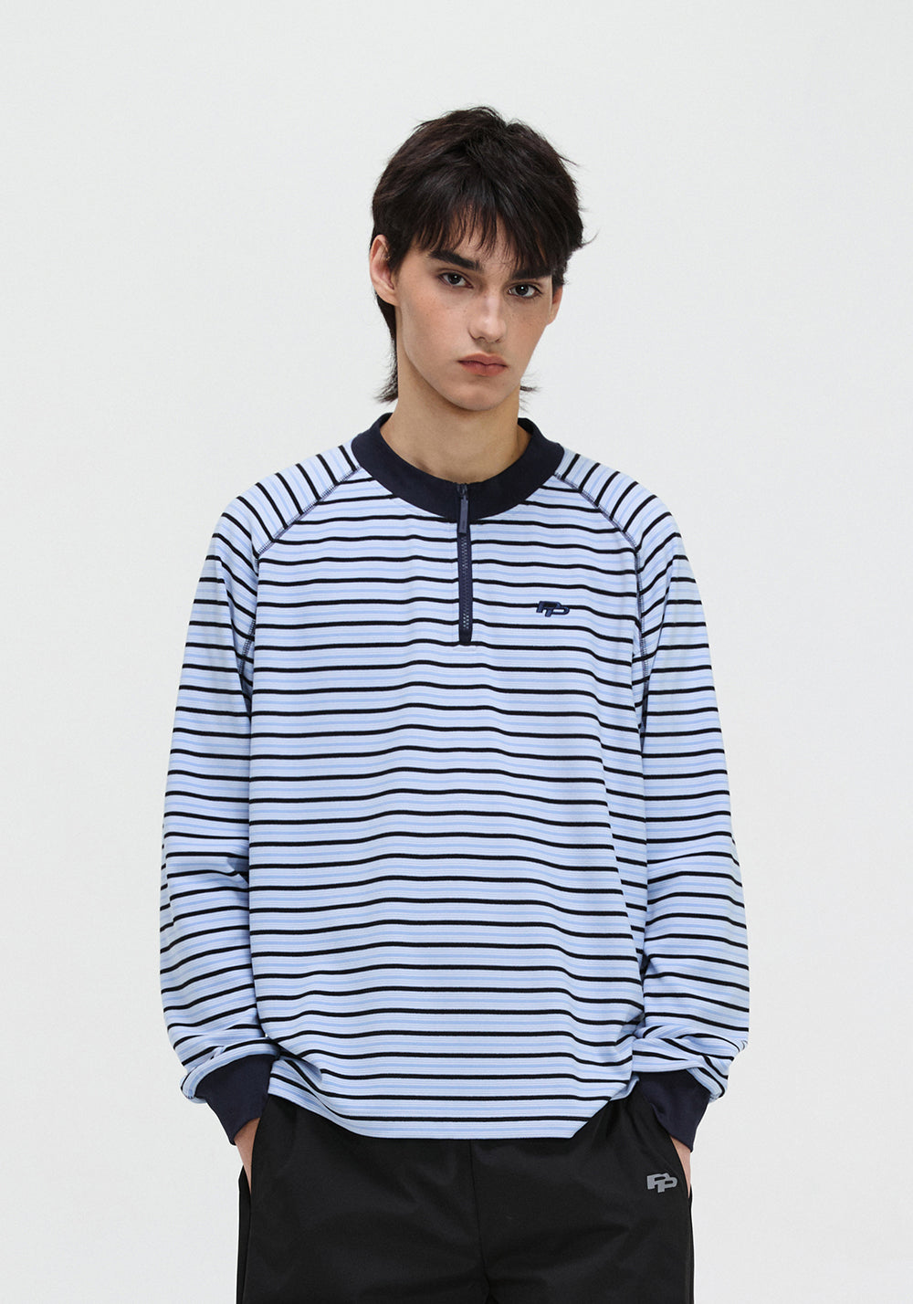 PCLP Patchwork Stripe Long Sleeve