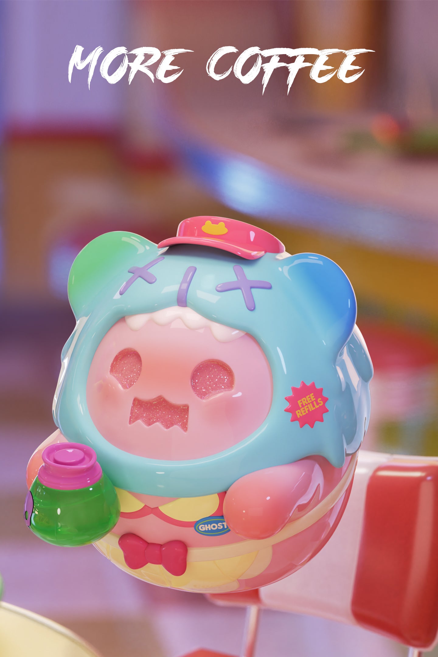 Finding Unicorn | ShinWoo Ghost Diner Series Blind Box - PSYLOS 1, Finding Unicorn | ShinWoo Ghost Diner Series Blind Box, Blind Box, Finding Unicorn, PSYLOS 1