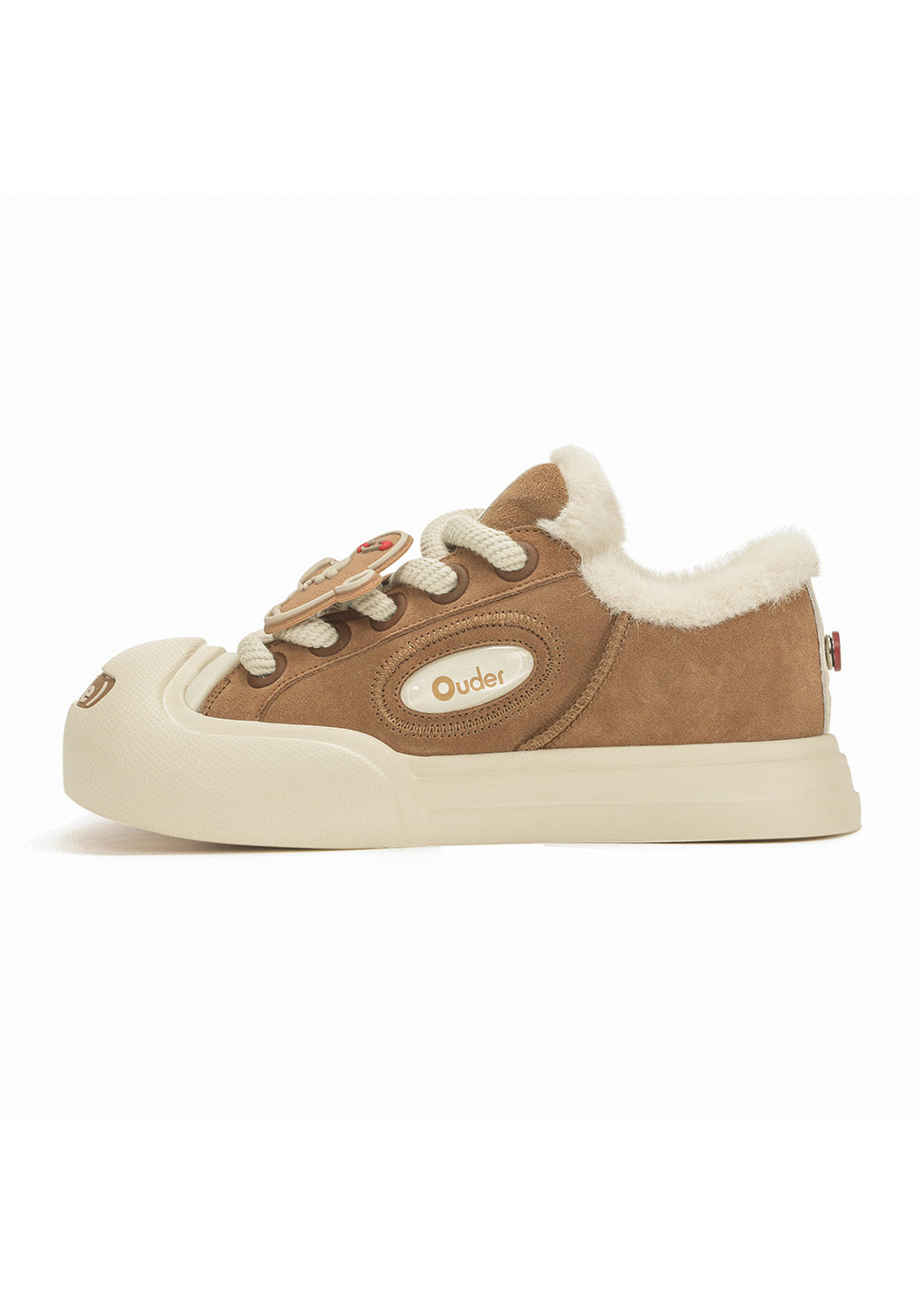 OUDER丨Smile CocoaElf Canvas Shoes-Brown - PSYLOS 1, OUDER丨Smile CocoaElf Canvas Shoes-Brown, Canvas Sneakers, OUDER, PSYLOS 1