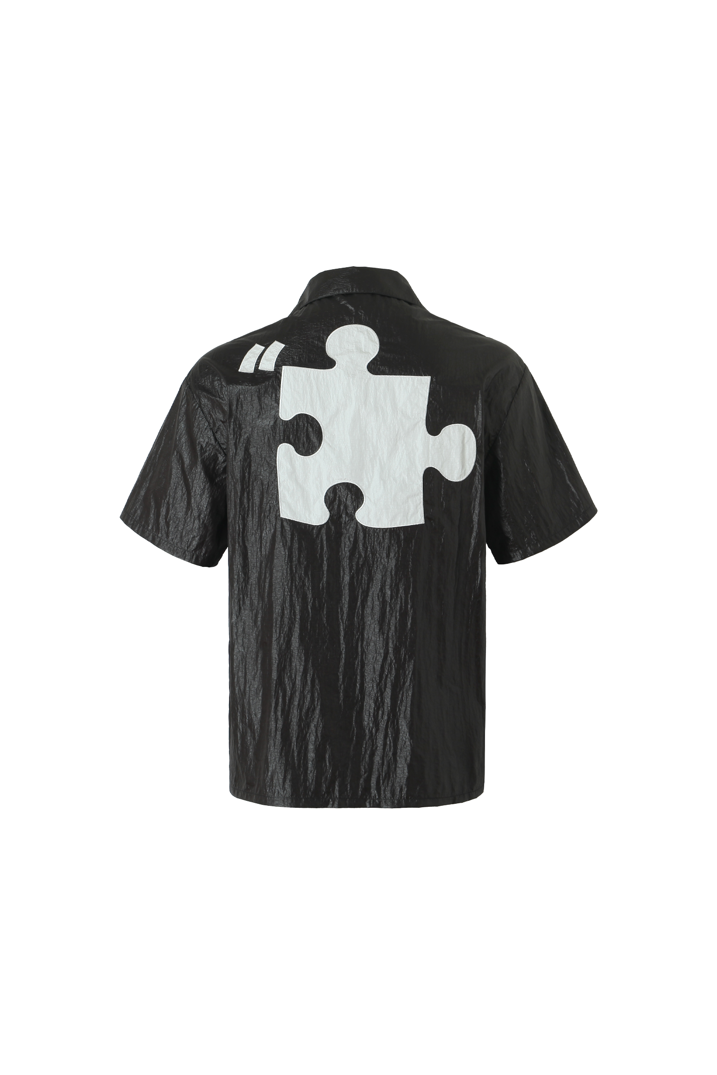 YADcrew | Specially Made Imitation Plastic Texture Thin Breathable Fabric Short Sleeve Shirt - PSYLOS 1, YADcrew | Specially Made Imitation Plastic Texture Thin Breathable Fabric Short Sleeve Shirt, T-Shirt, YADcrew•JAPAN, PSYLOS 1