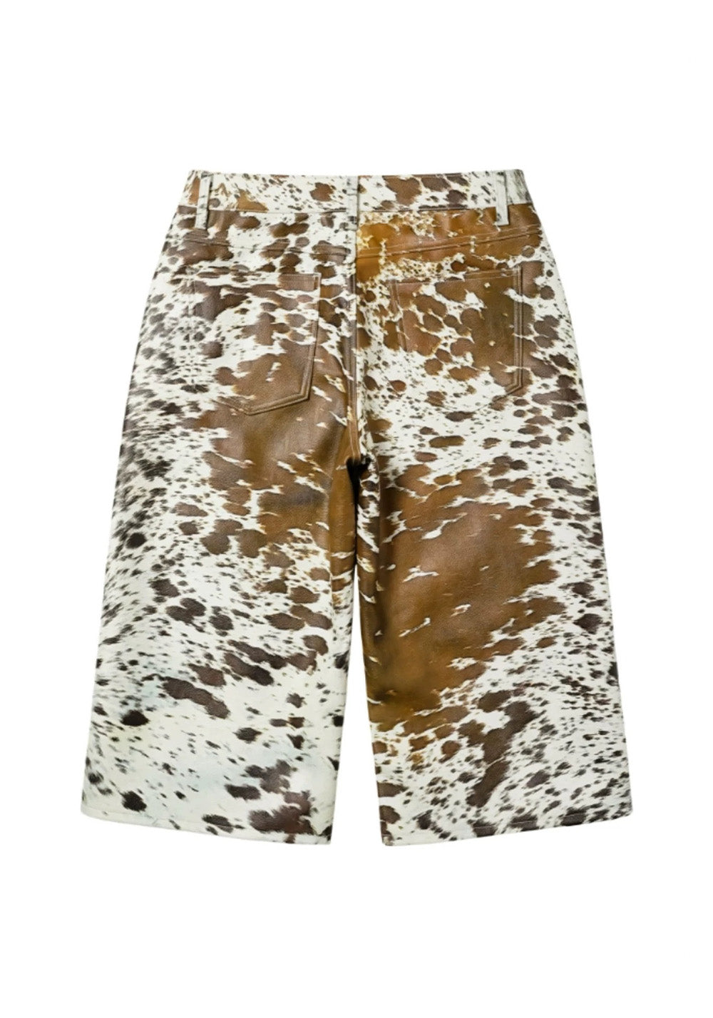 REGEN ZONE丨"RIOT" Fog White Distressed Suede Cropped Pants - PSYLOS 1, REGEN ZONE丨"RIOT" Fog White Distressed Suede Cropped Pants, Pants, REGEN ZONE•JAPAN, PSYLOS 1