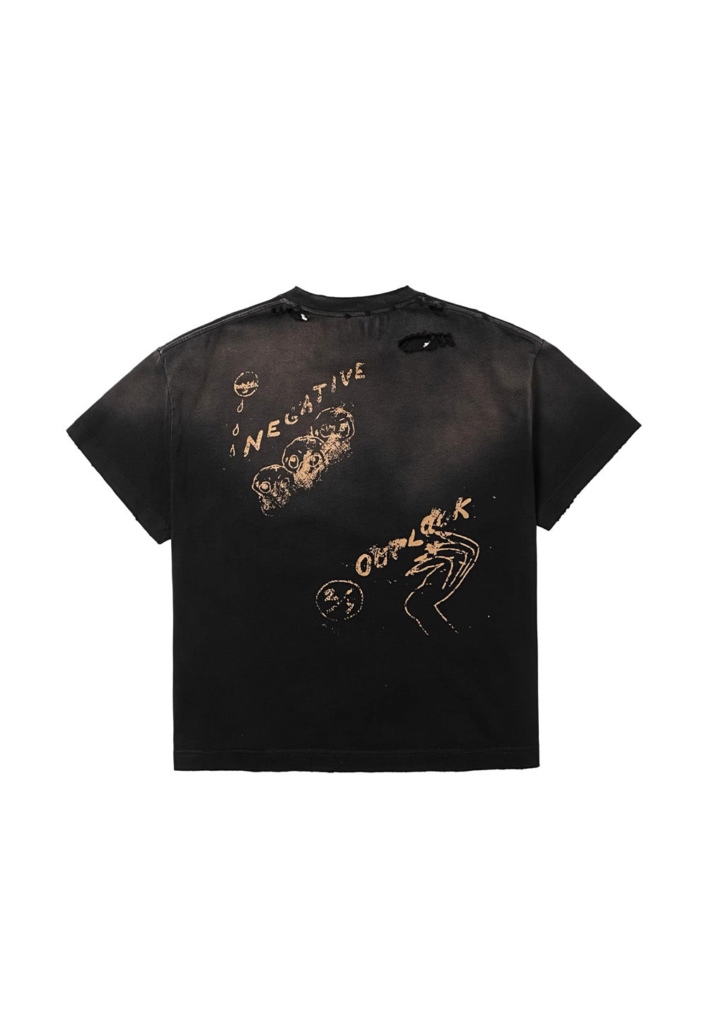 REGEN ZONE丨"RIOT" Bloodstained Vintage Vampire Tee - PSYLOS 1, REGEN ZONE丨"RIOT" Bloodstained Vintage Vampire Tee, T-Shirt, REGEN ZONE•JAPAN, PSYLOS 1