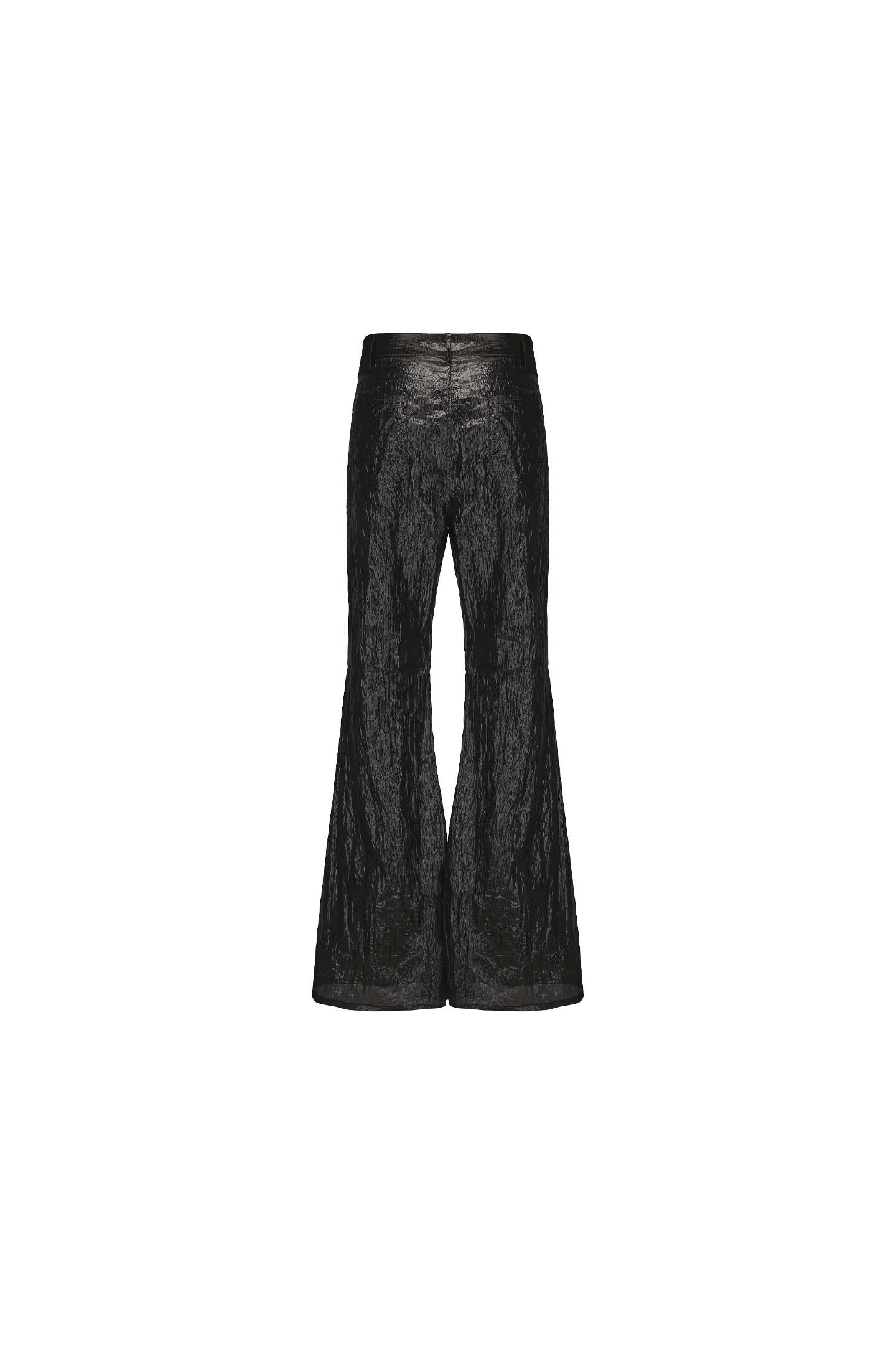 Disark Textured Pleated Flared Pants