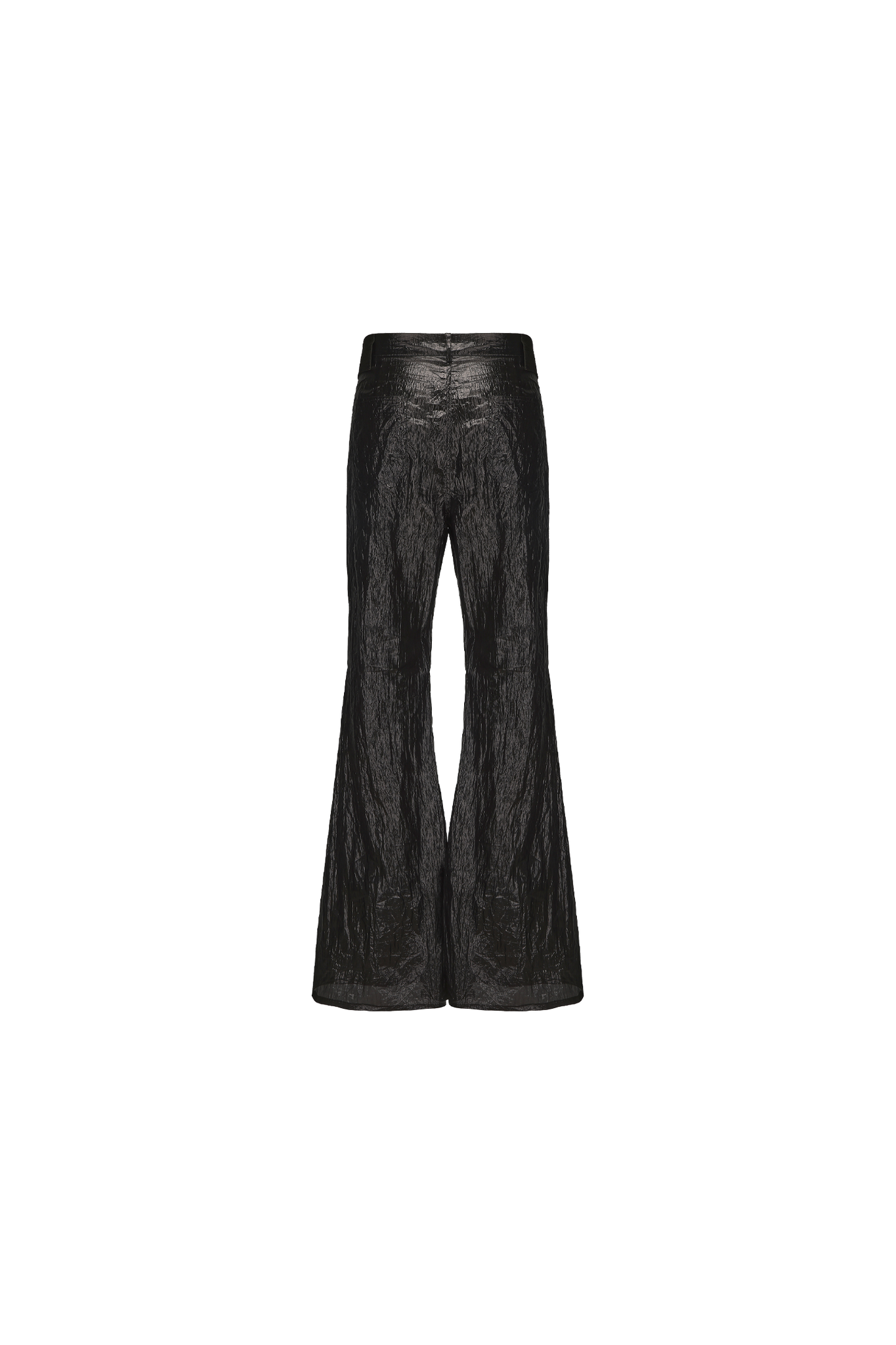 Disark Textured Pleated Flared Pants