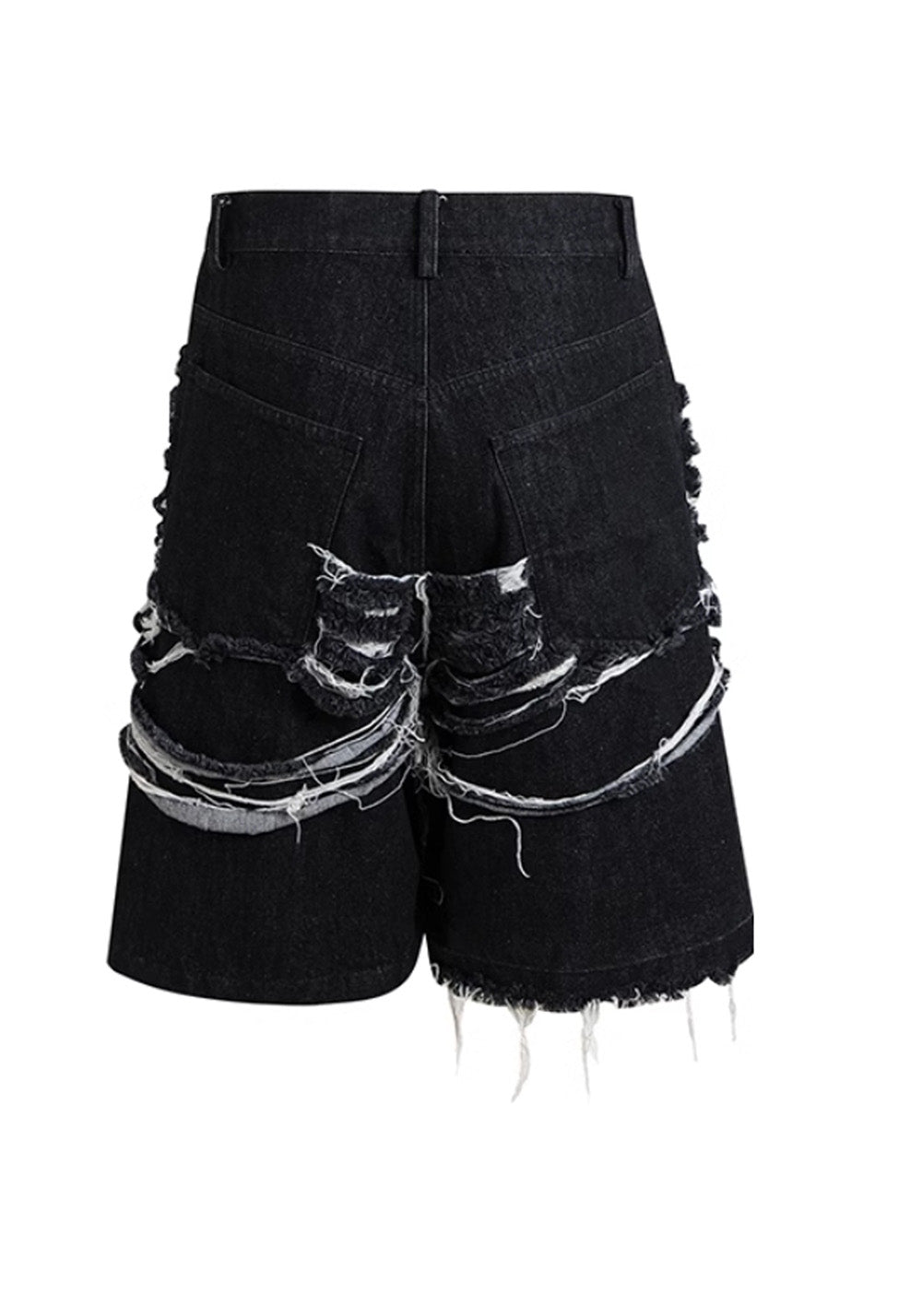 DND4DES丨Slashed Distressed Shorts - PSYLOS 1, DND4DES丨Slashed Distressed Shorts, Shorts, DND4DES•JAPAN, PSYLOS 1