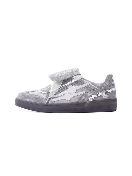 KILLWINNER丨Retro Training Sneaker-Lace Grey
