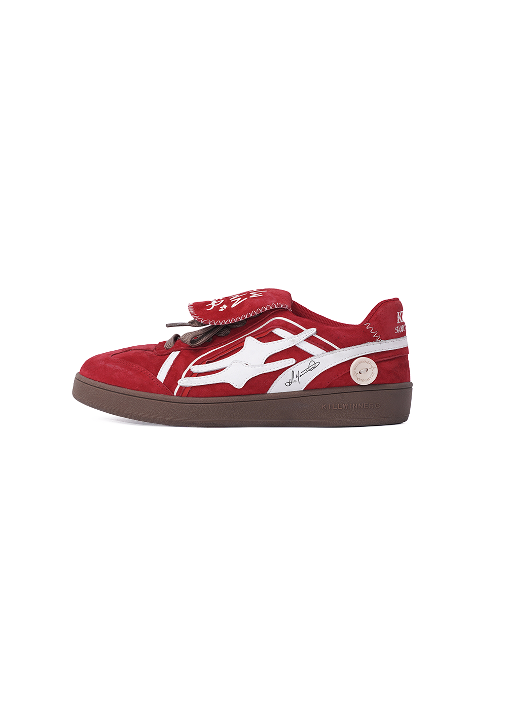 KILLWINNER丨Retro Training Sneaker-Red Velvet - PSYLOS 1, KILLWINNER丨Retro Training Sneaker-Red Velvet, Retro Trainers, KILLWINNER•JAPAN, PSYLOS 1