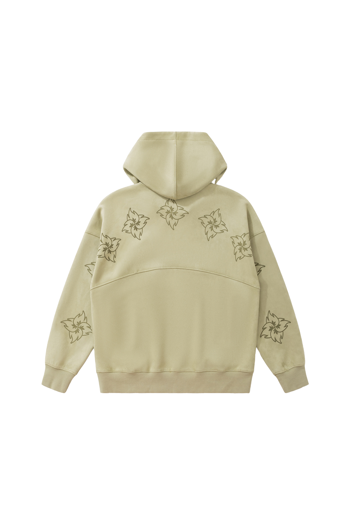 BURNIN Flame Dart Suede Hooded Sweatshirt - PSYLOS 1, BURNIN Flame Dart Suede Hooded Sweatshirt, Hoodie, Burnin, PSYLOS 1