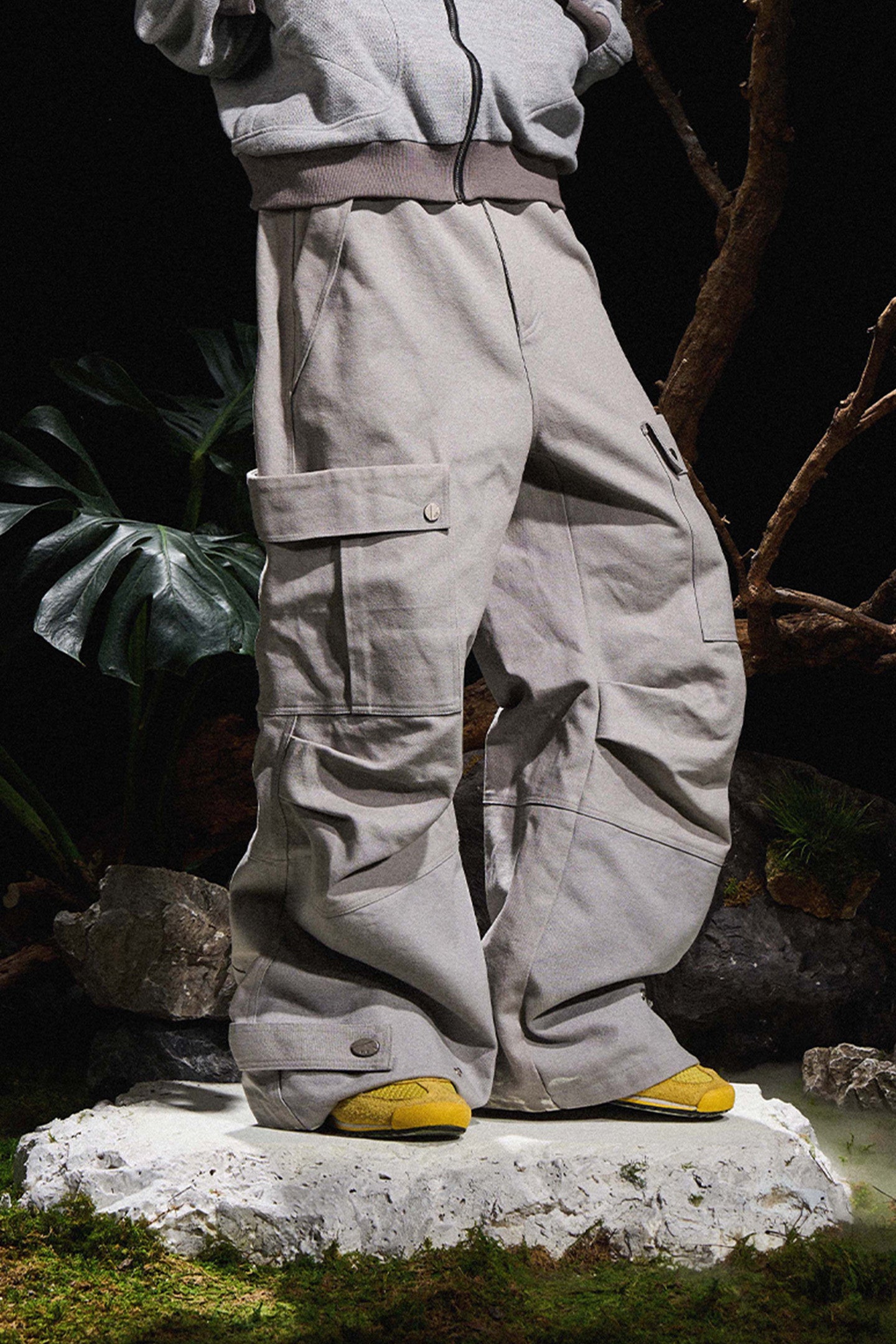 RELABEL丨Big Pocket Cargo Cannon Pants - PSYLOS 1, RELABEL丨Big Pocket Cargo Cannon Pants, Pants, RELABEL, PSYLOS 1