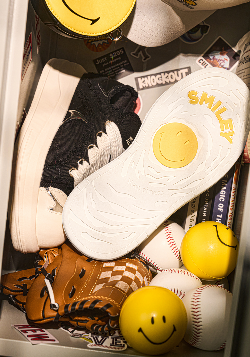 SMILEY丨Beluga Series-Black - PSYLOS 1, SMILEY丨Beluga Series-Black, Chunky Sneakers, SMILEY•JAPAN, PSYLOS 1