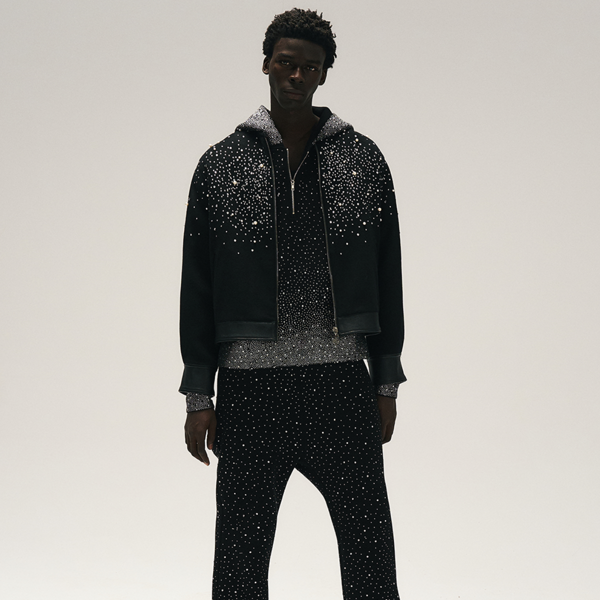 GLACIERBOY丨RAP STAR SERIES Gypsophila Diamond Hoodie - PSYLOS 1, GLACIERBOY丨RAP STAR SERIES Gypsophila Diamond Hoodie, Hoodie, GLACIERBOY•JAPAN, PSYLOS 1