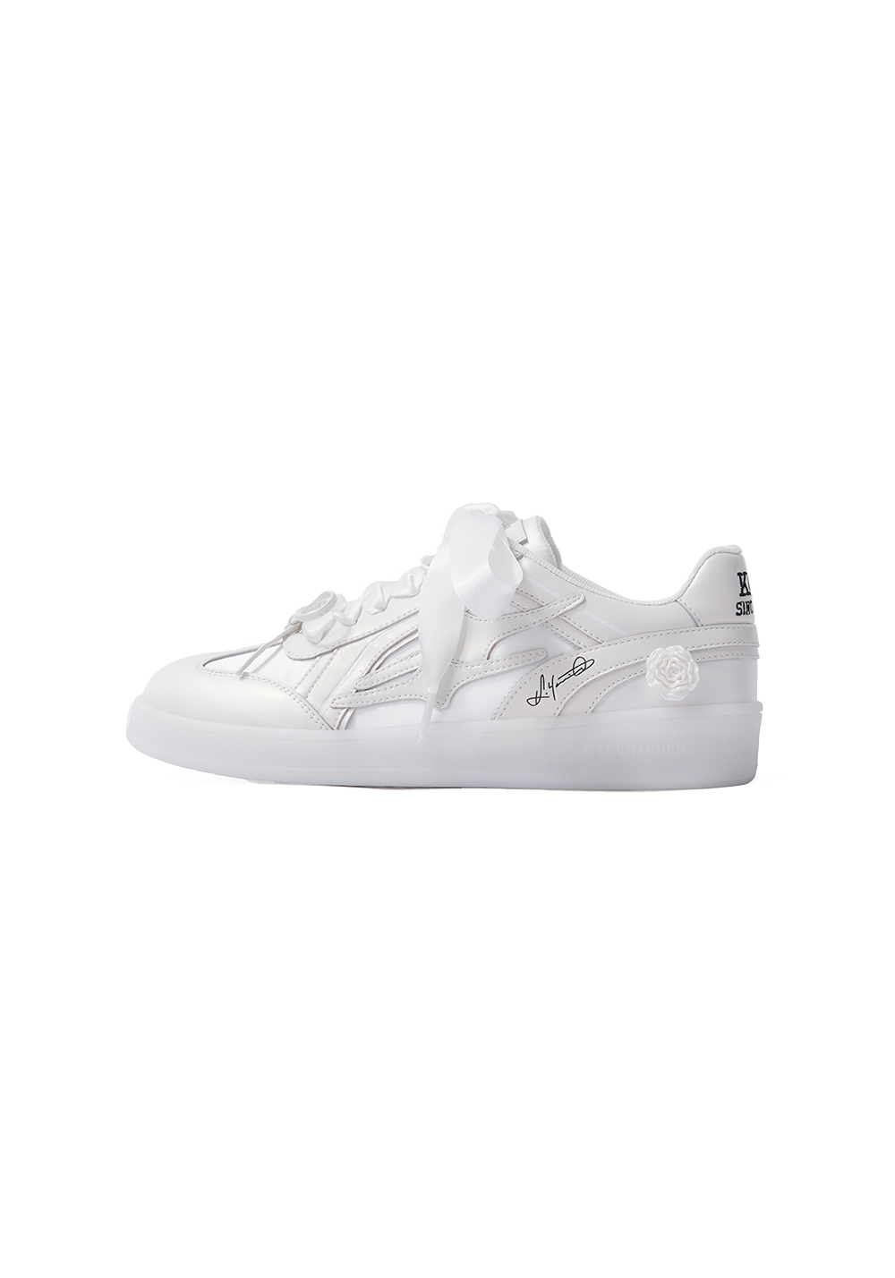 Retro Training Sneaker-White